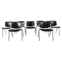 Vintage DSC 106 Side Chairs by Giancarlo Piretti for Castelli