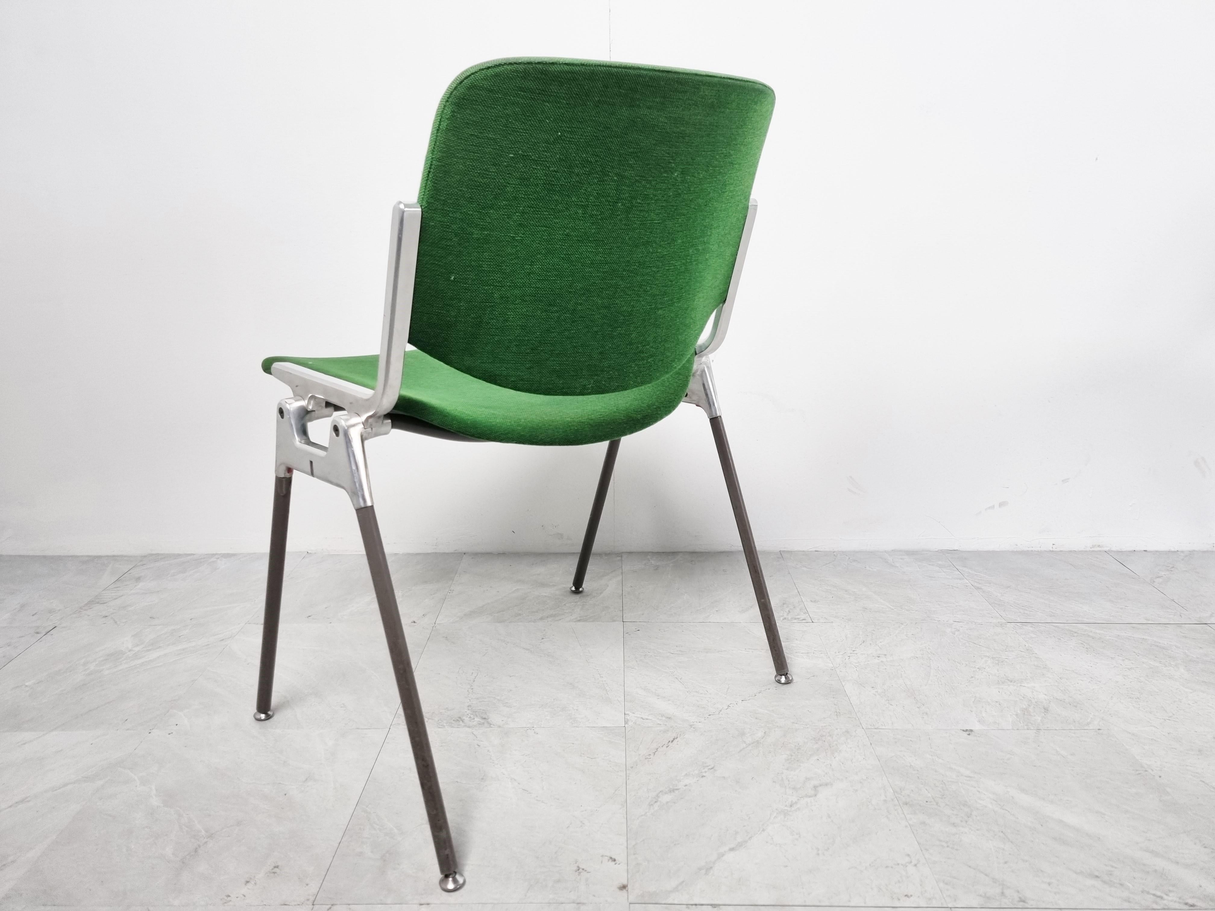 Late 20th Century Vintage DSC 106 Stacking Chairs by Giancarlo Piretti for Castelli