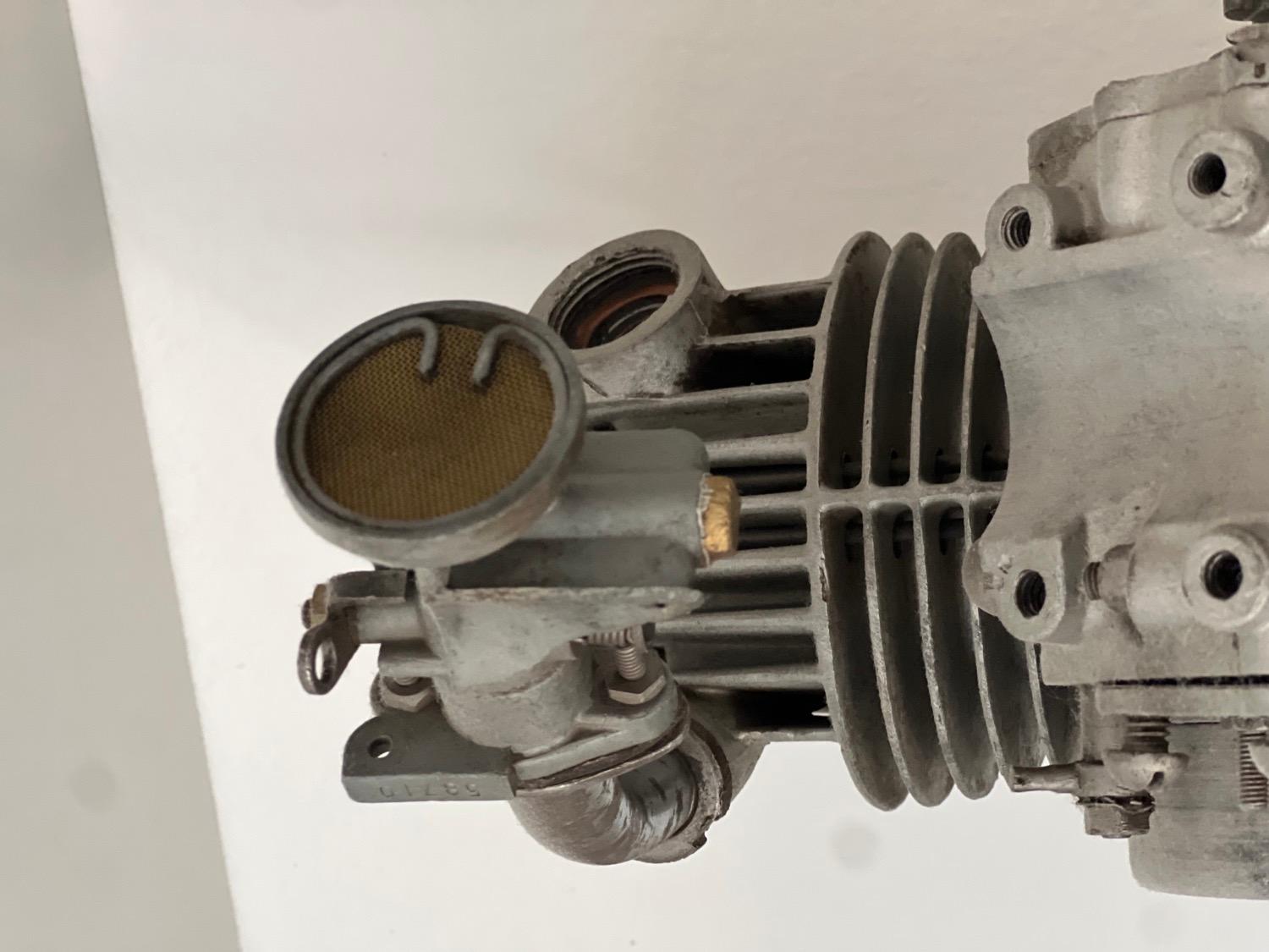 Vintage Ducati Motorbike Engine Block, Man Cave Decorative, Industrial Design For Sale 3