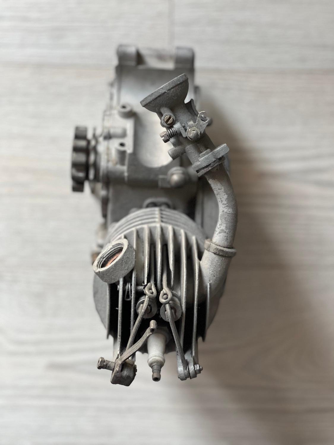 Vintage Ducati Motorbike Engine Block, Man Cave Decorative, Industrial Design For Sale 4