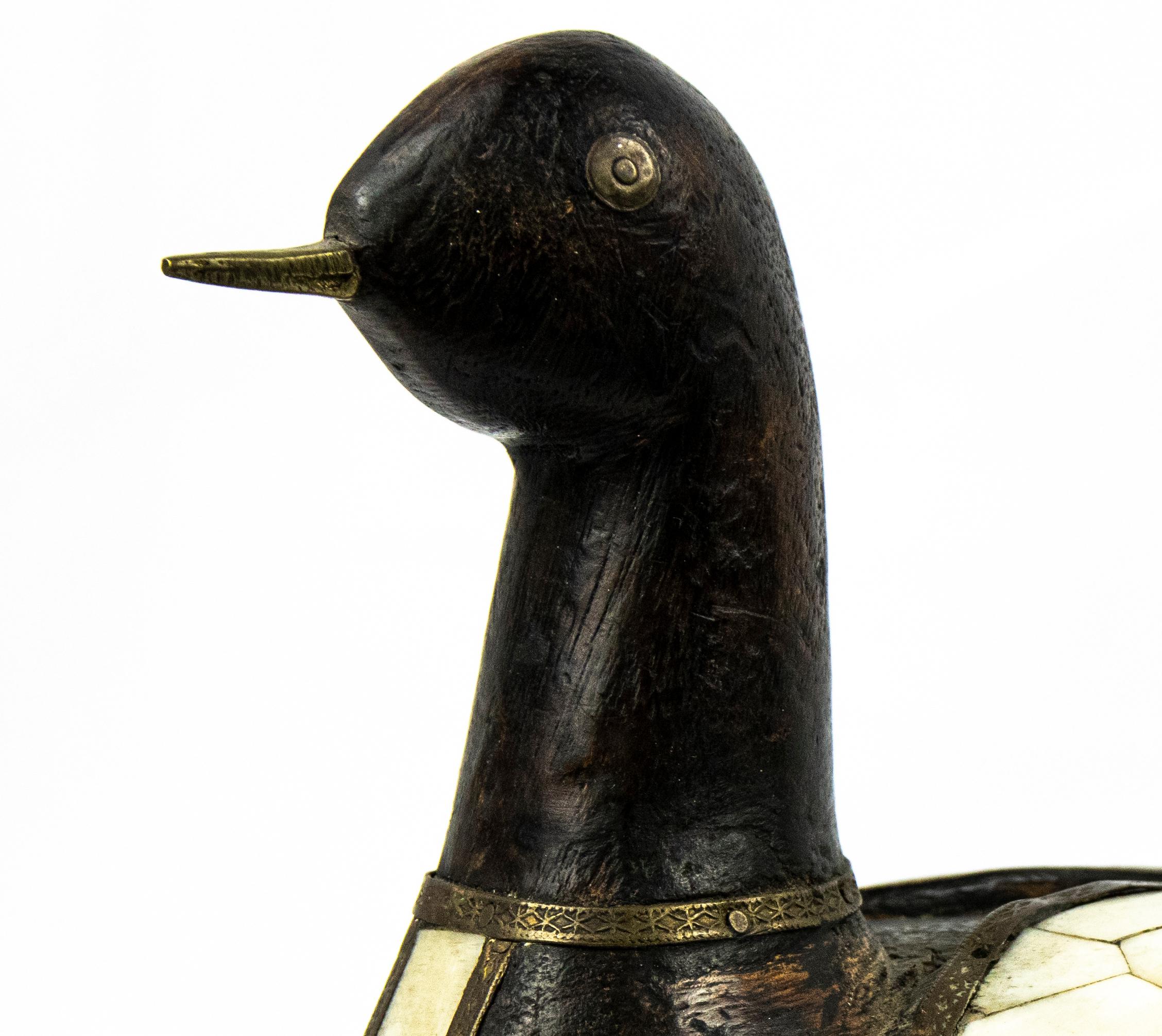 Italian Vintage Duck Sculpture, Mid-20th Century