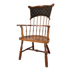 Vintage Duckloe Windsor Chair Mystic Seaport