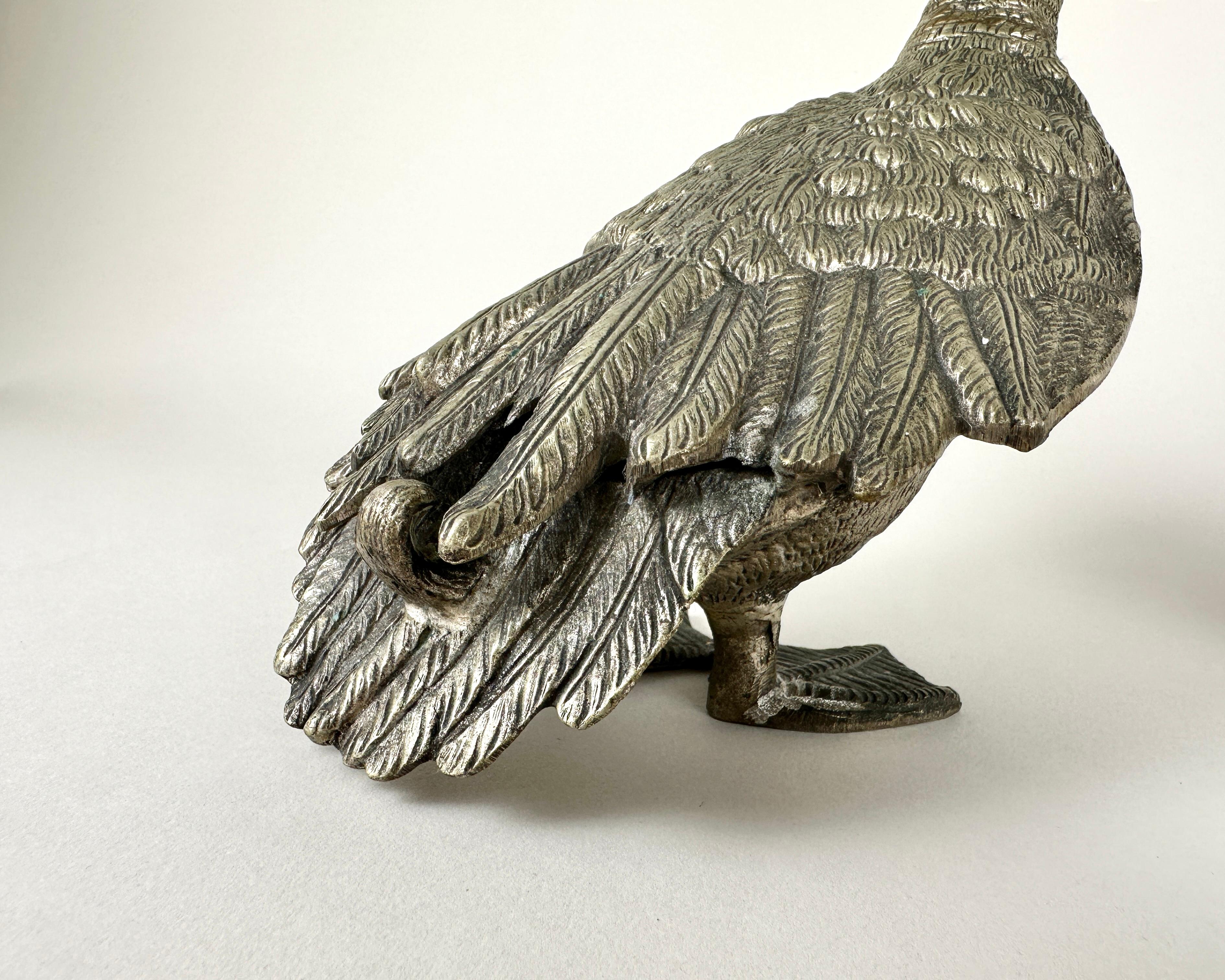 Figurine di anatre d'epoca in ottone Mid-Century Modern Home Decor, Set, Belgio, anni '60 in vendita 1