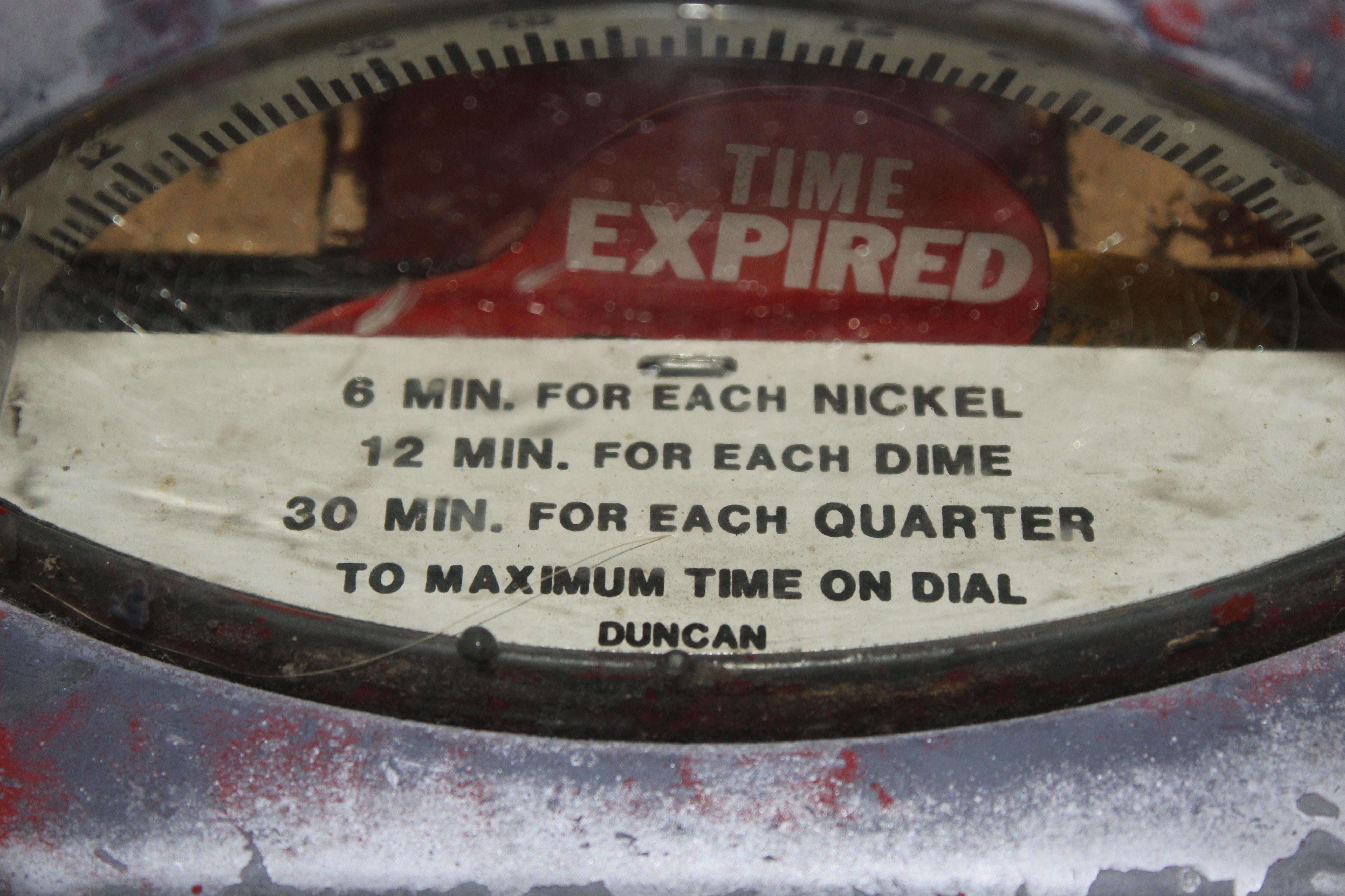 Vintage Duncan Miller Parking Meter For Sale 6