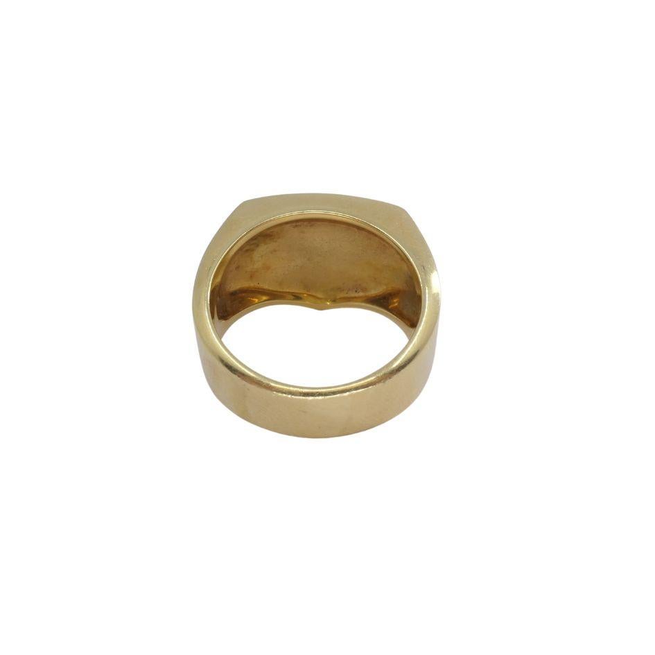 Vintage Dunhill 18k Gold Lion Signet Ring 1