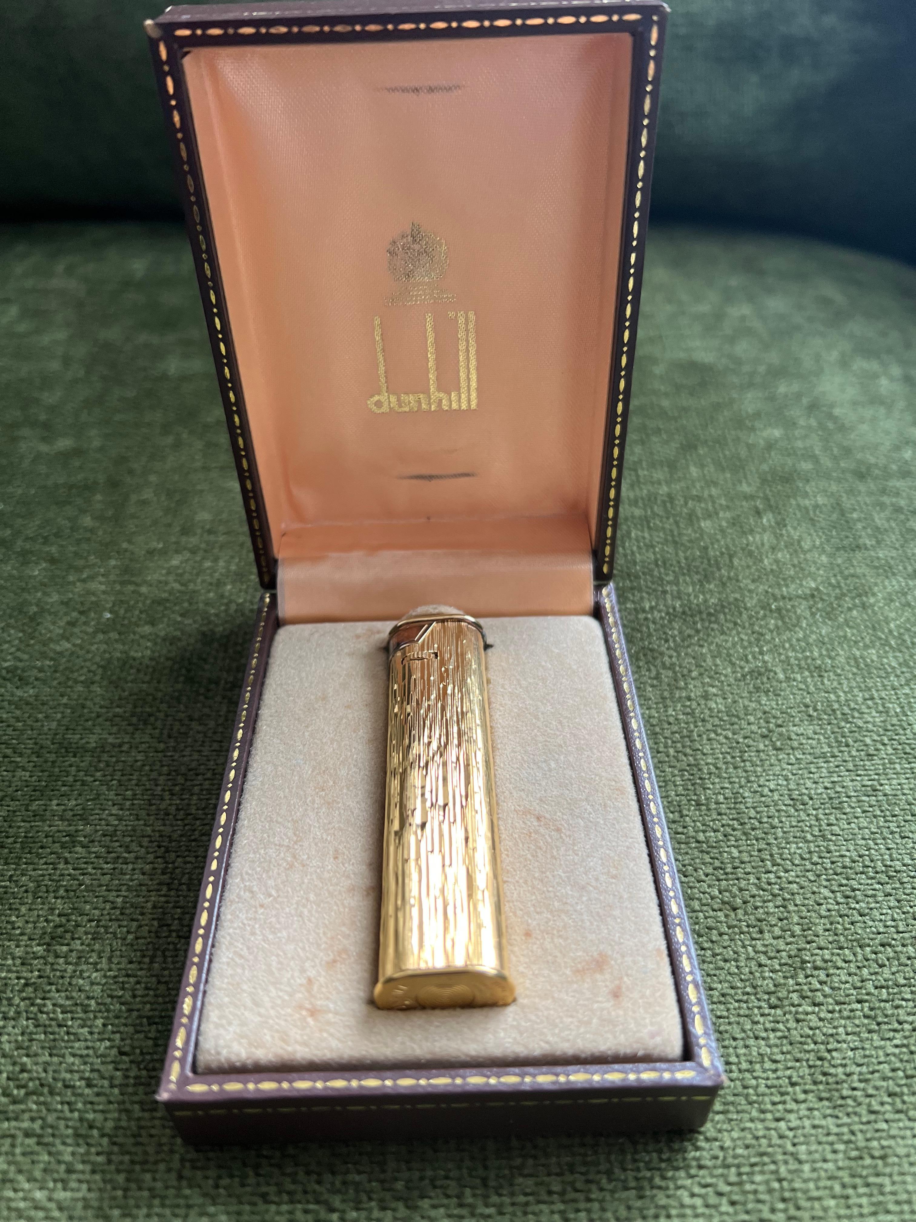 dunhill lighter gold price