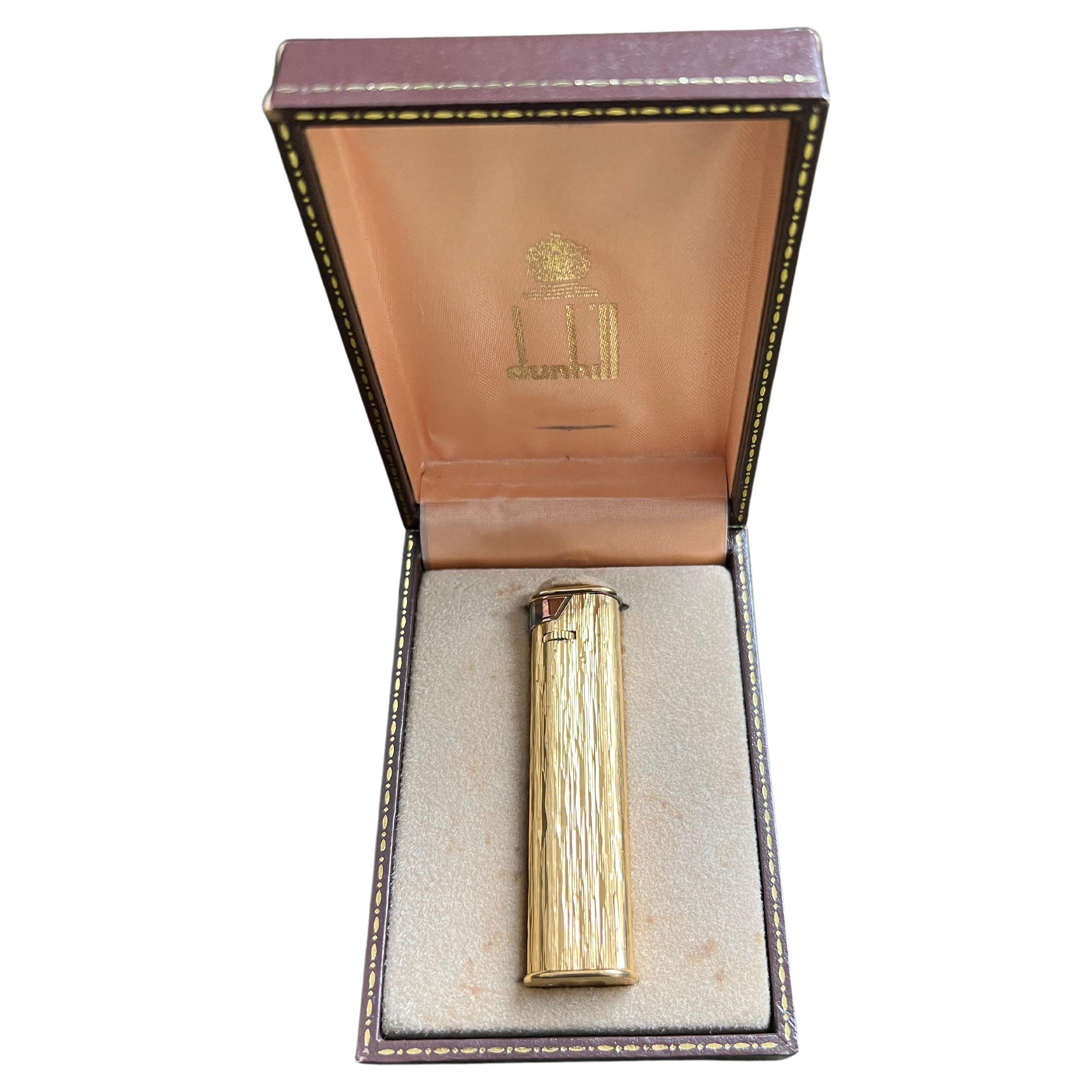 Vintage Dunhill Gold plattiert 