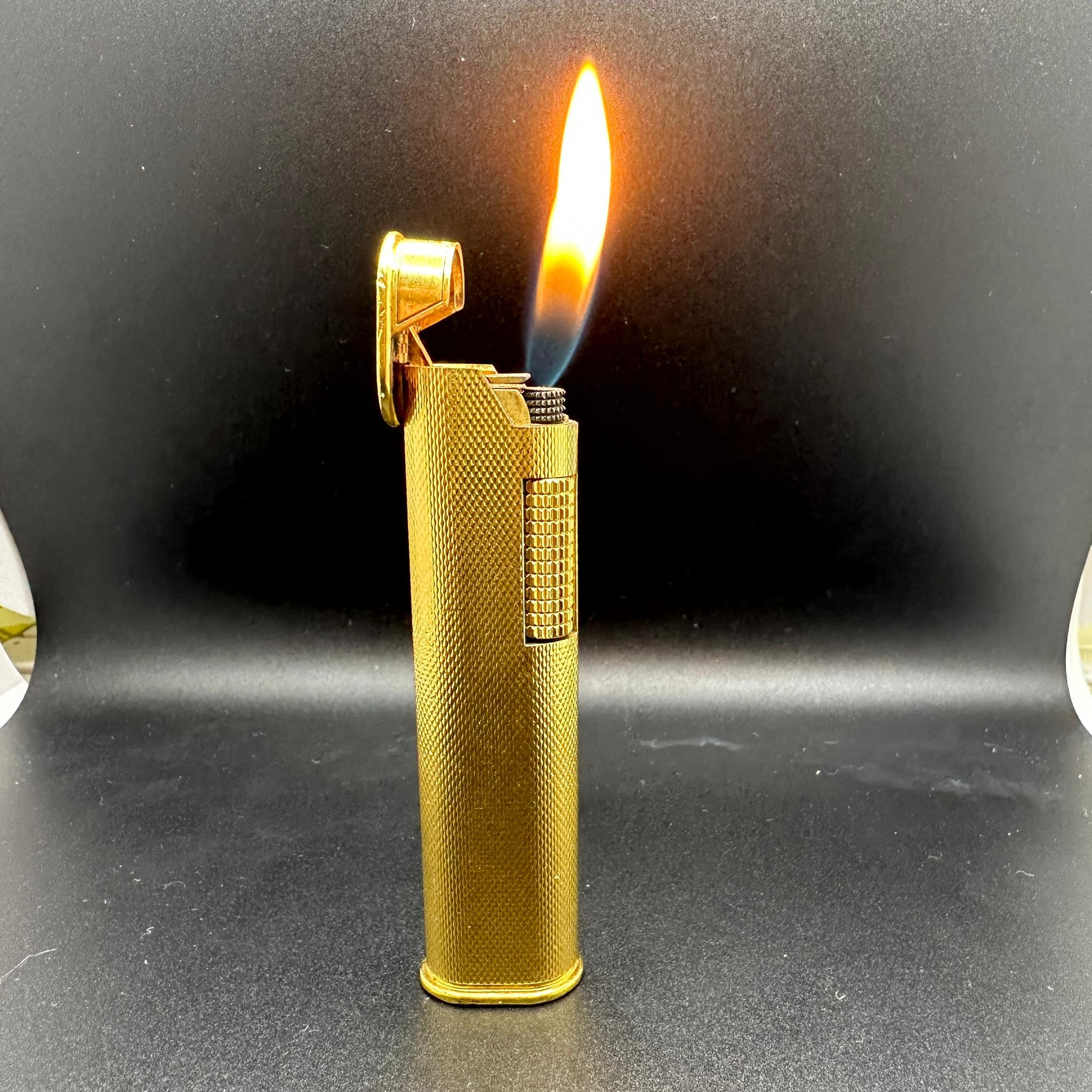 vintage gold lighter