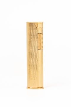 Dunhill Briquet mince vintage plaqué or