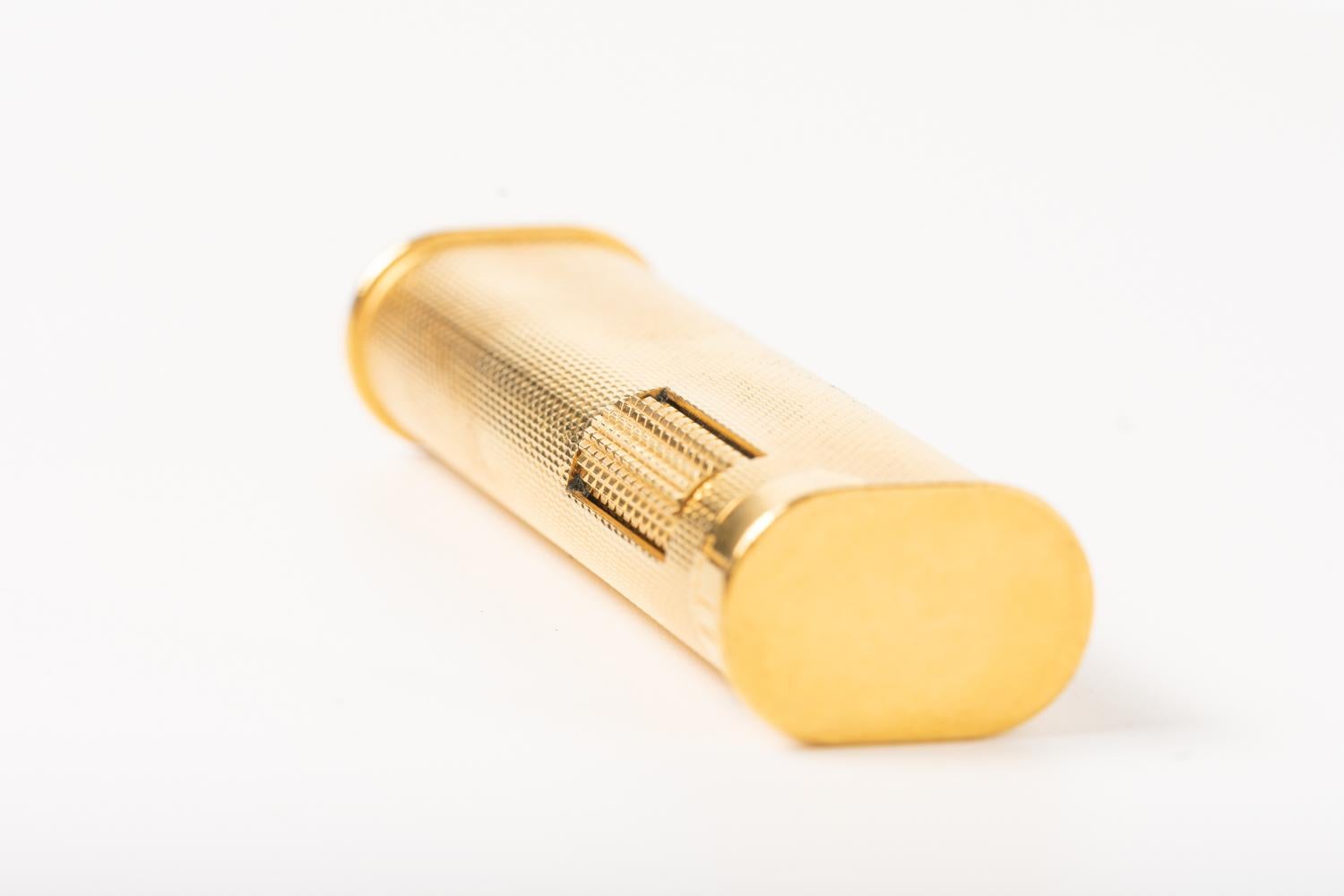 Vintage Dunhill Gold Plated Slim Lighter 1