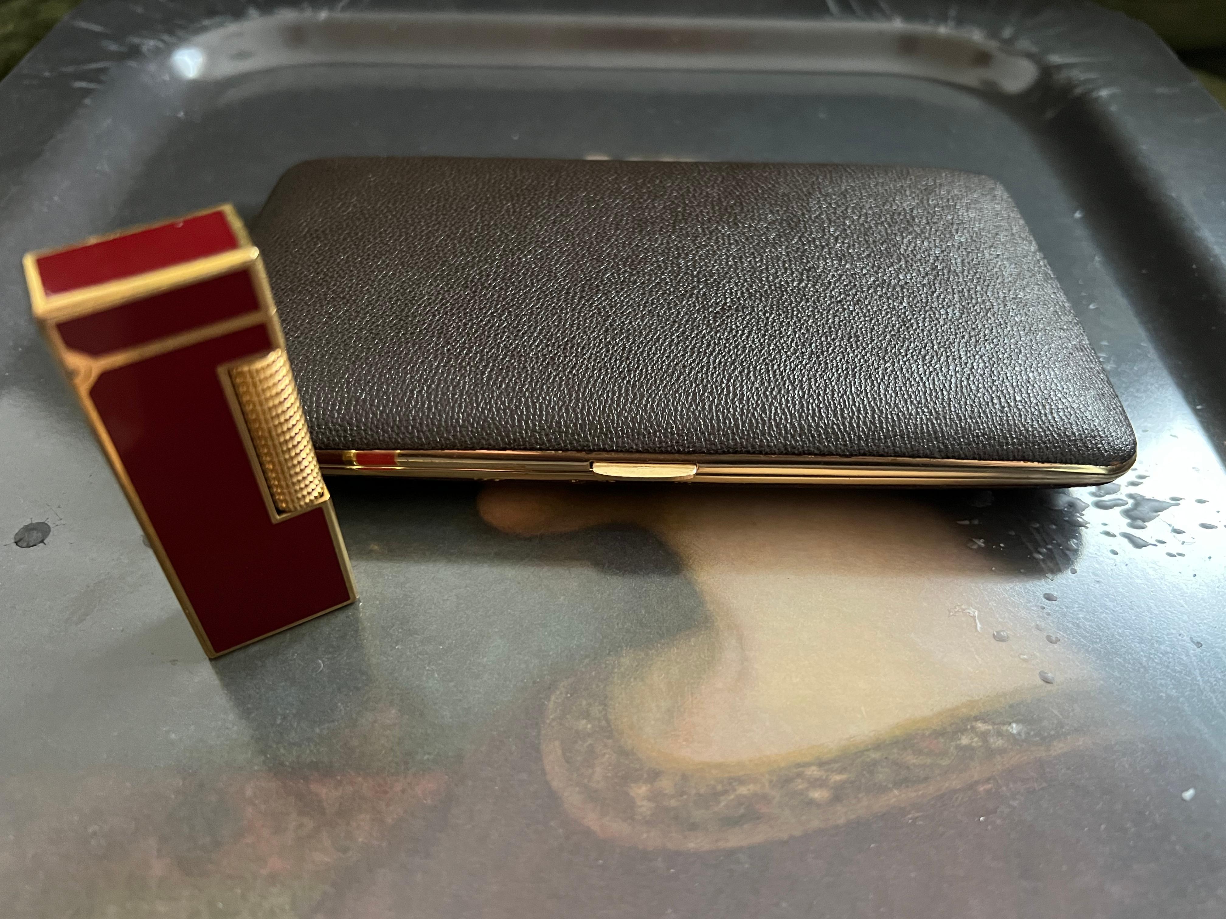 vintage dunhill cigarette case