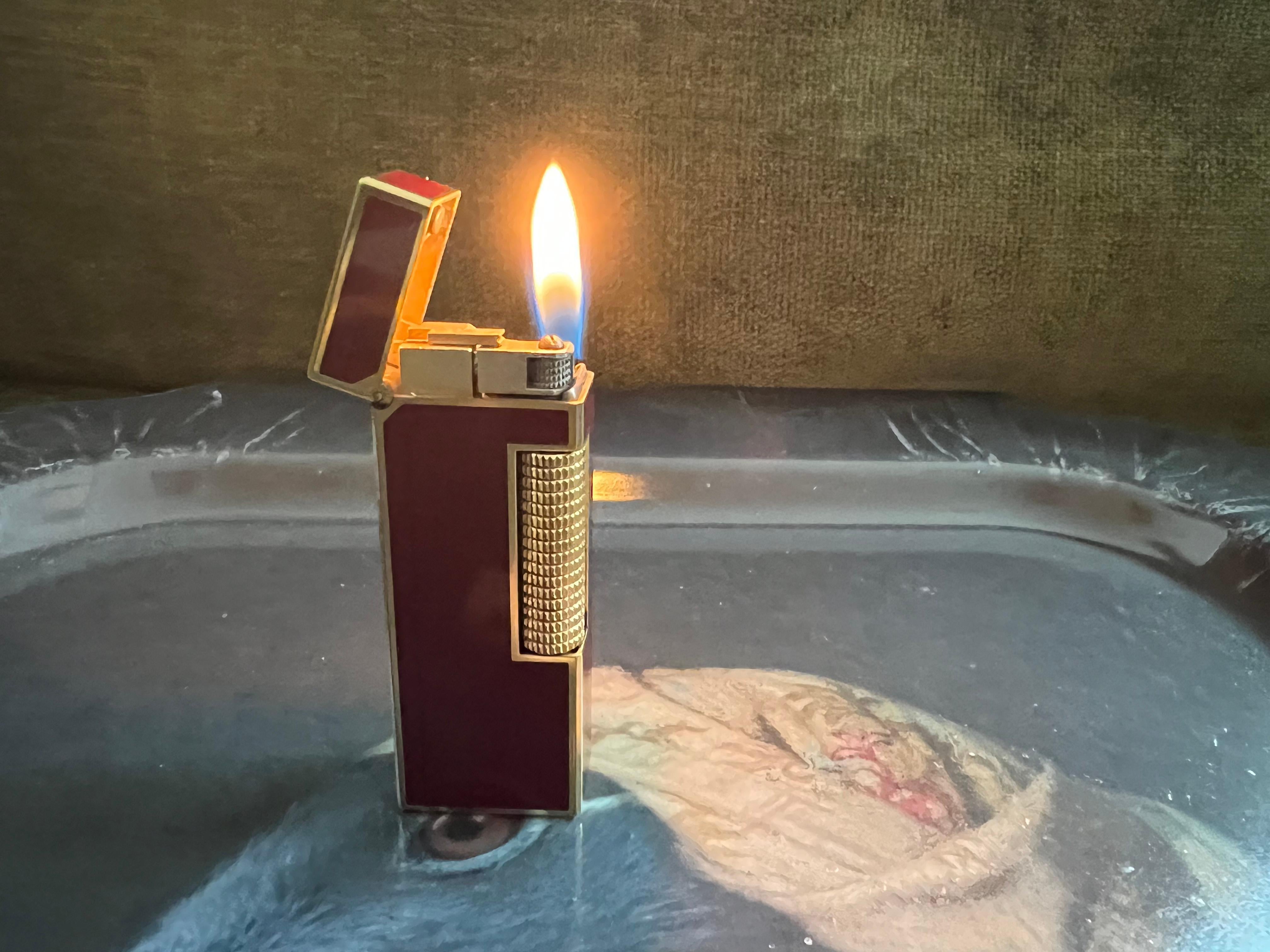 Vintage Dunhill Lighter and Cigarette Case Gift Set 3