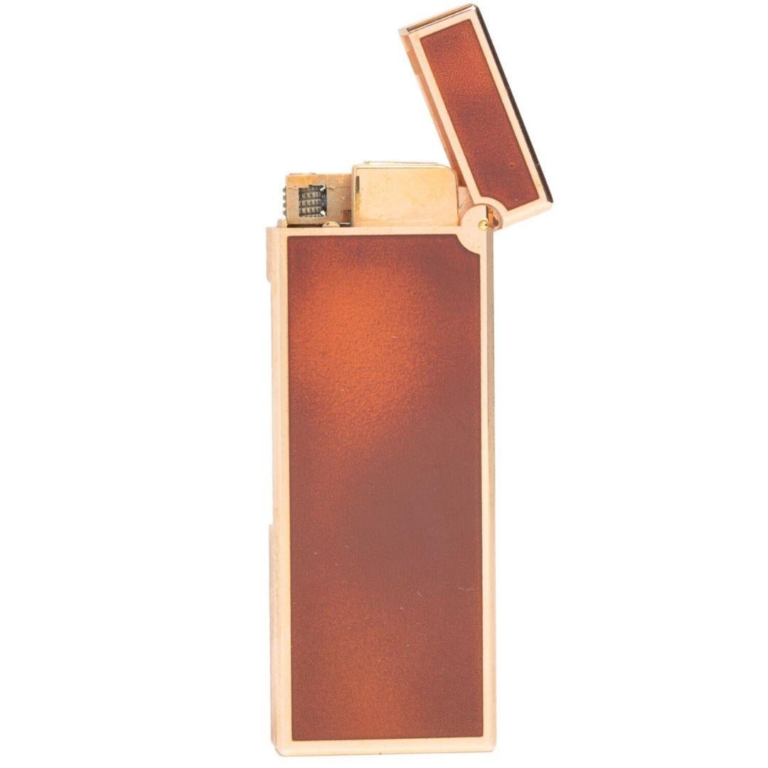 Women's or Men's Vintage Dunhill London Gold Plated S Lighter Rollagas