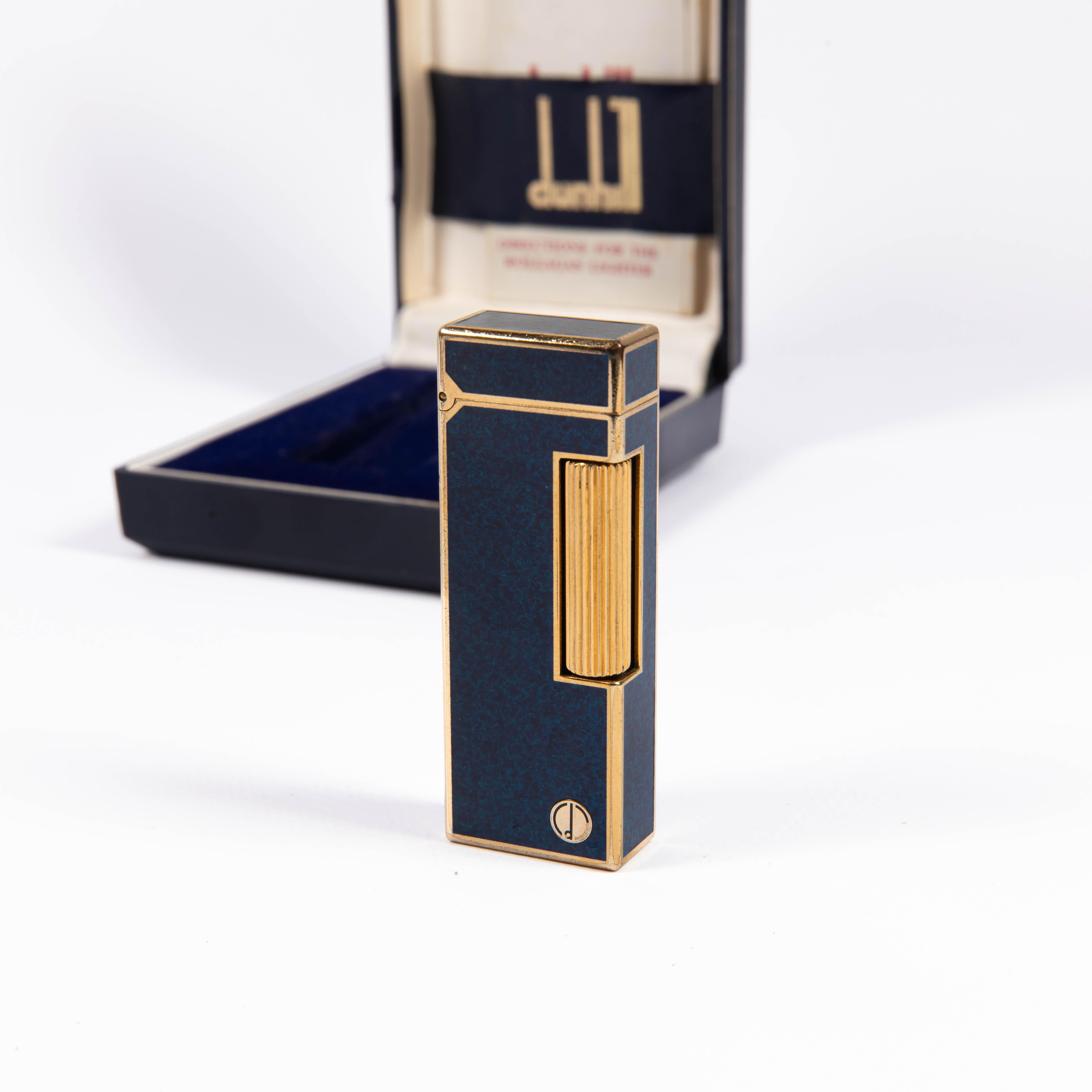 dunhill ad vintage rollagas lighter