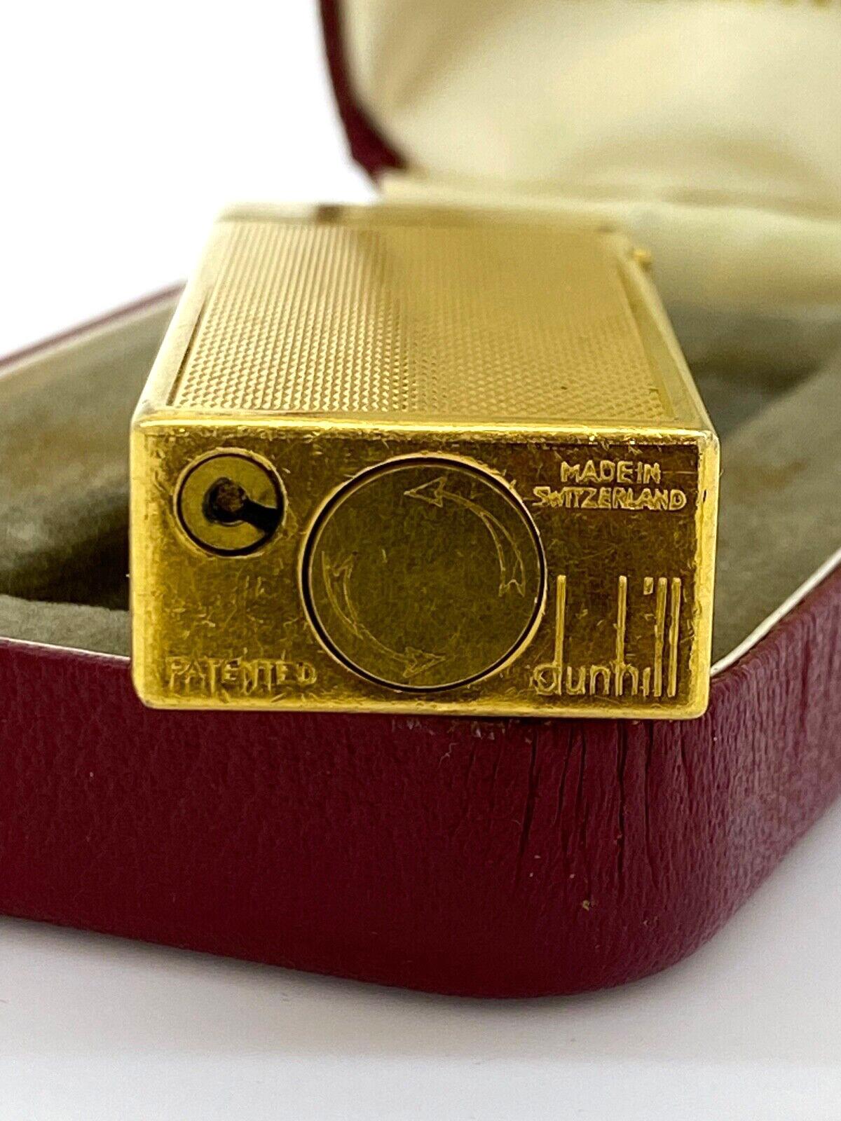 dunhill vintage lighter