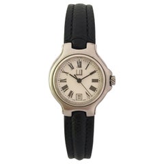 Vintage Dunhill Stainless Steel Ladies Wristwatch