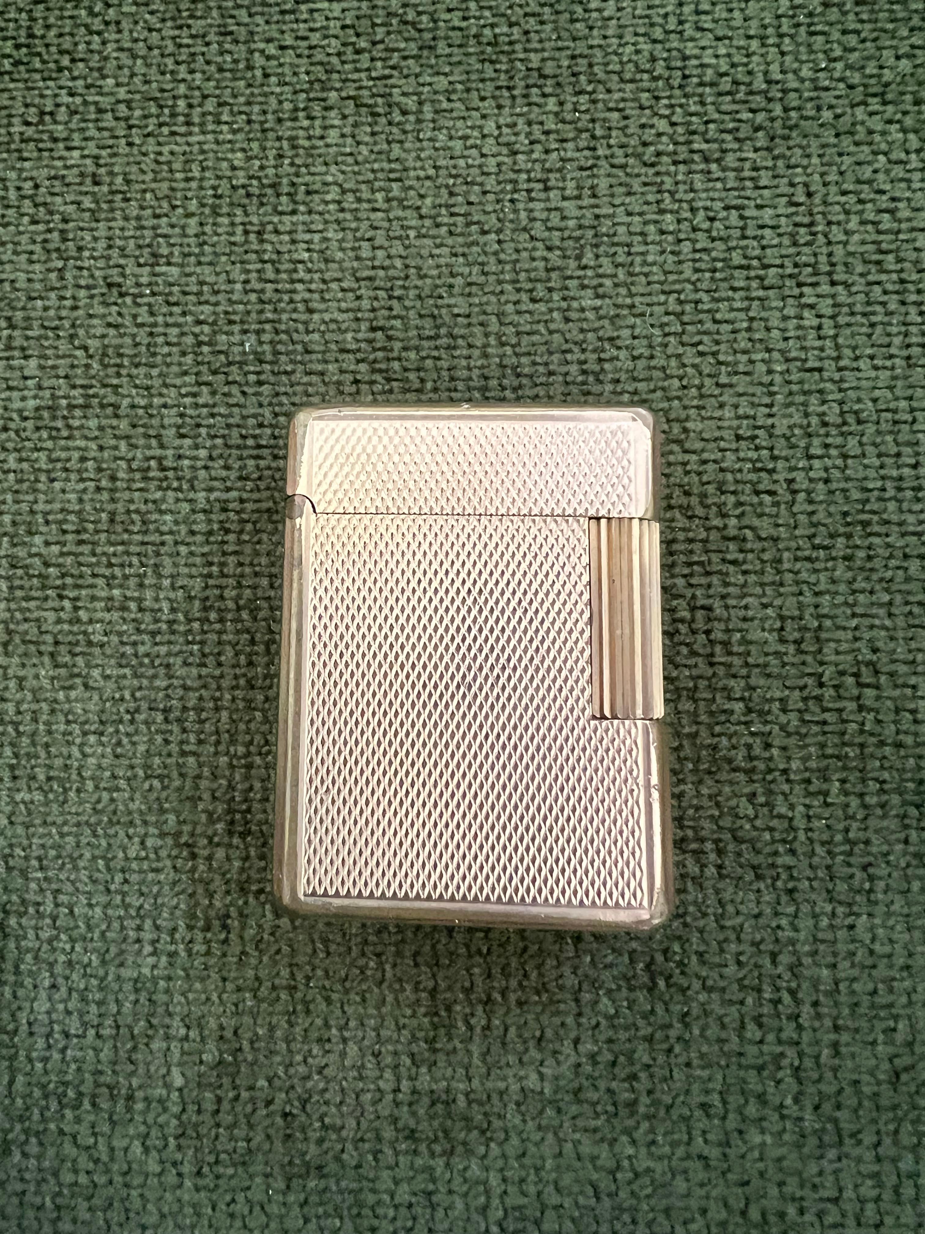 Vintage Dupont Lighter, British Heritage Cufflinks & Dunhill Neck Tie Gift Set 5