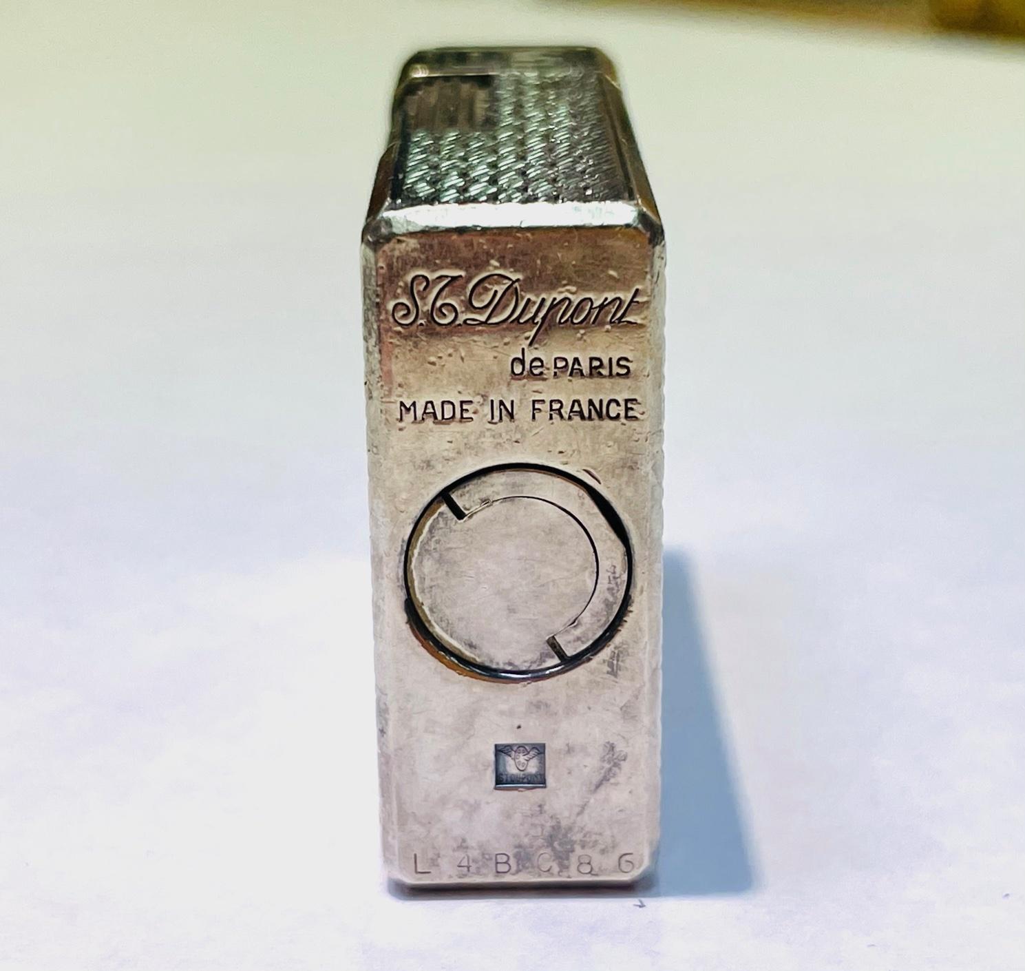 dupont lighter silver vintage