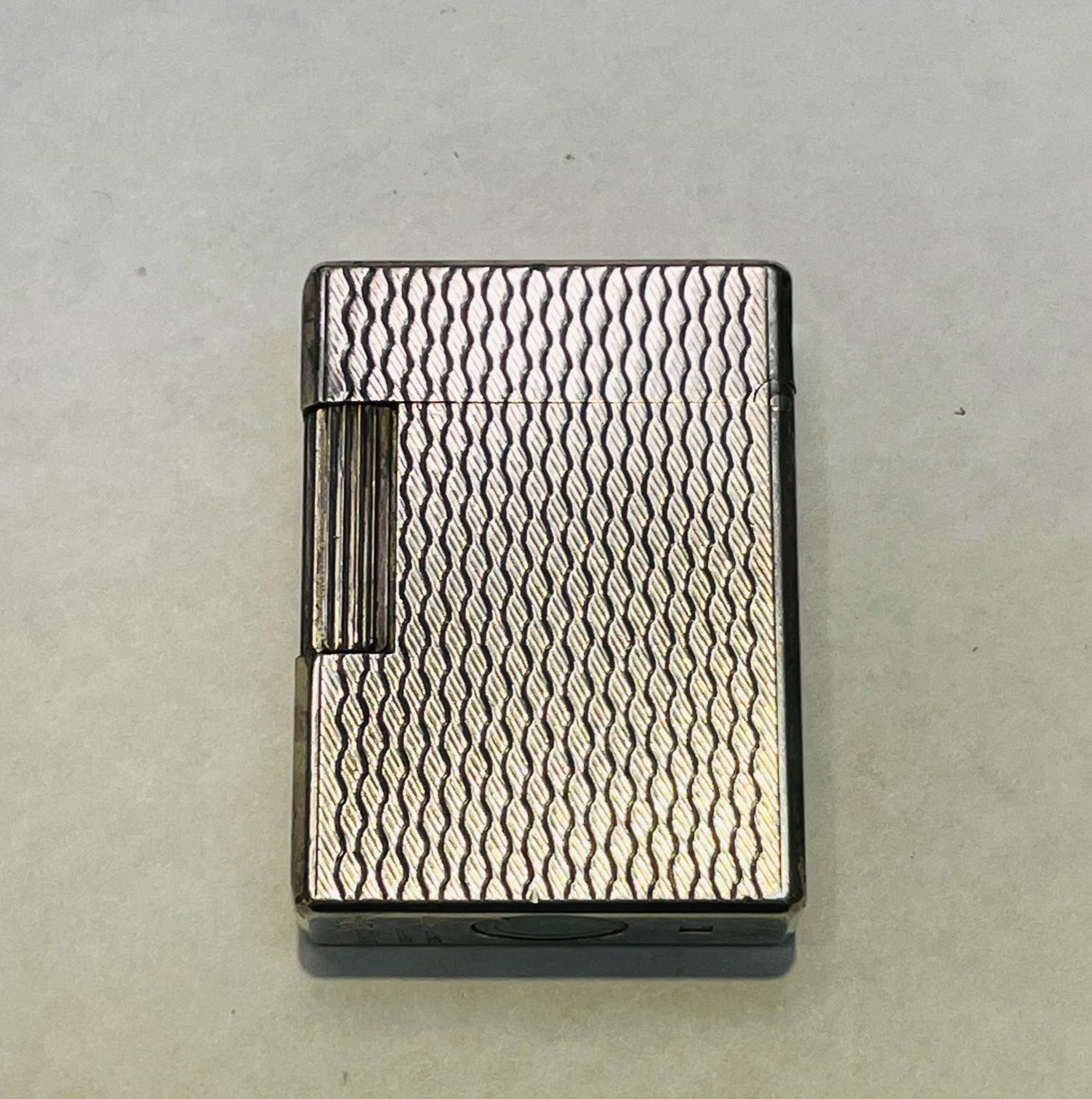 Plated Vintage Dupont Silver Lighter, Paris, France