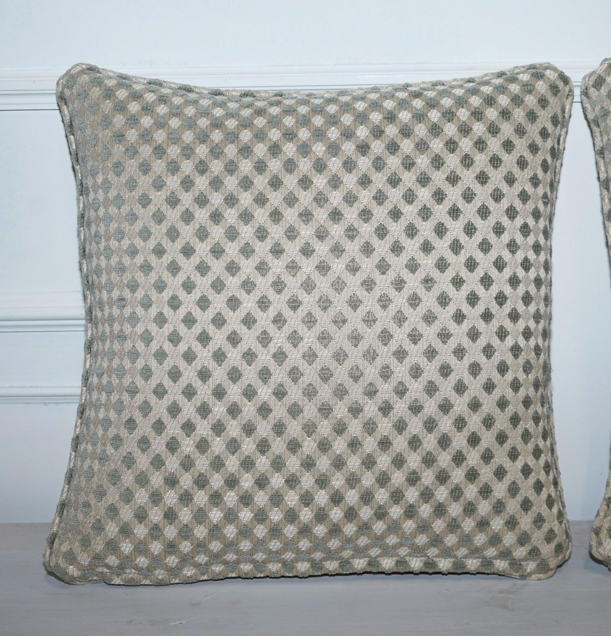 DURESTA DUCK SCATTER CUSHiON CREMA E SALVIA d'epoca In condizioni buone in vendita a Pulborough, GB