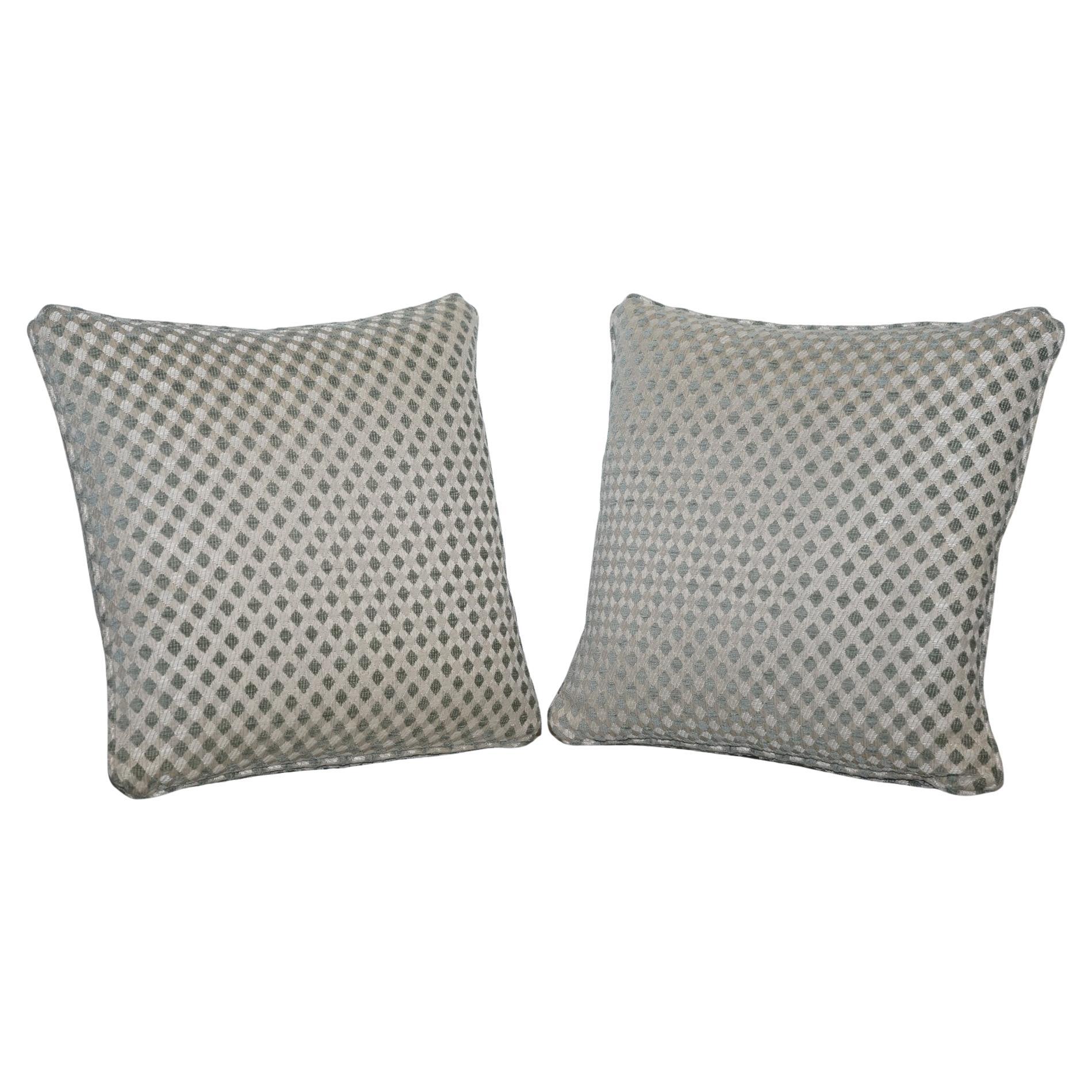VINTAGE DURESTA DUCK SCATTER CUSHiON CREAM AND SAGE