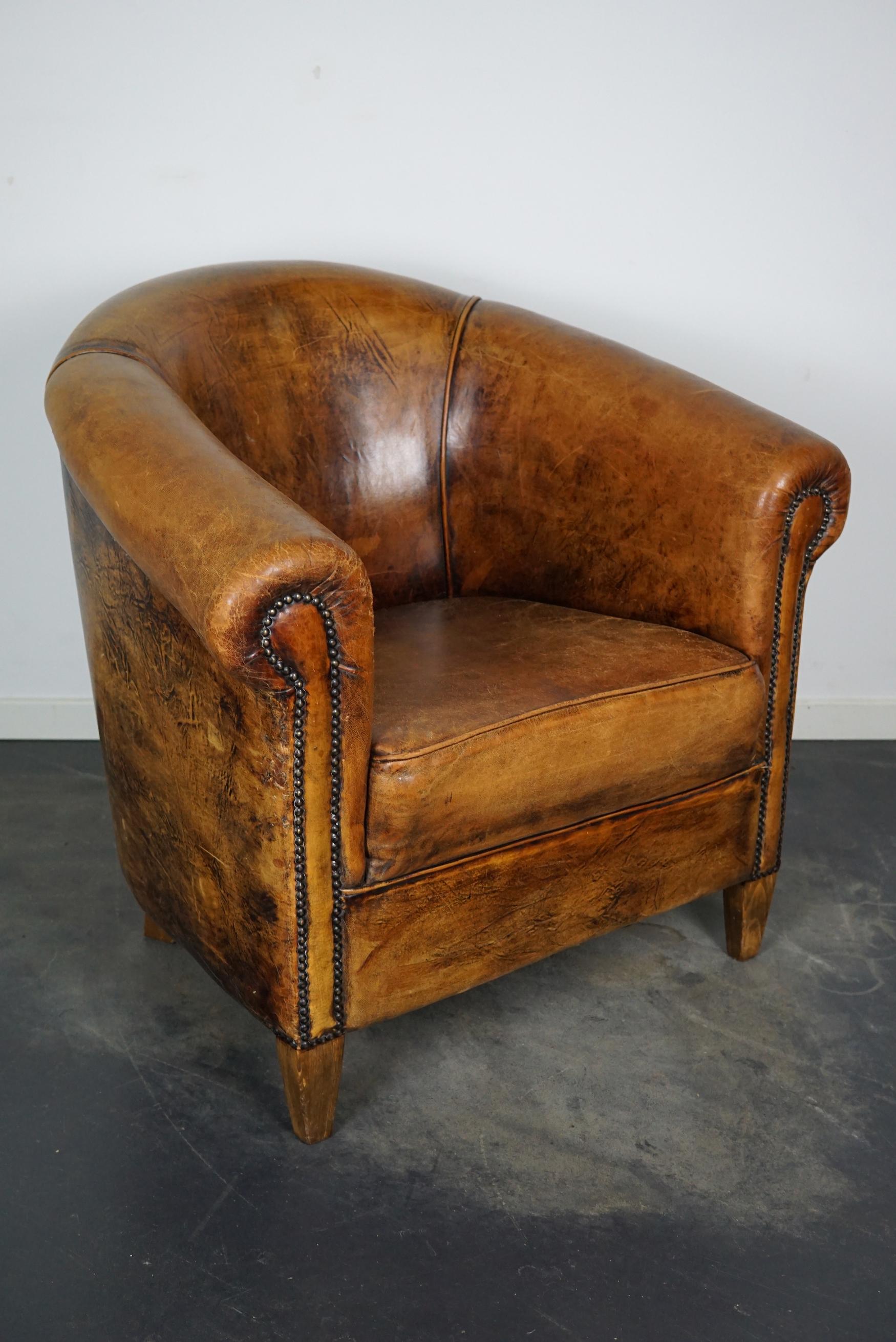 cognac chairs for sale