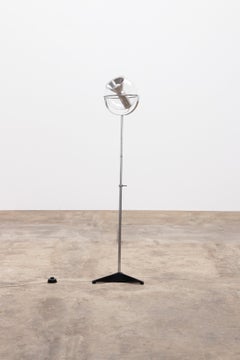 Raak Amsterdam Vintage Dutch design Globe Floor lamp Frank Ligtelijn Raak, 1960
