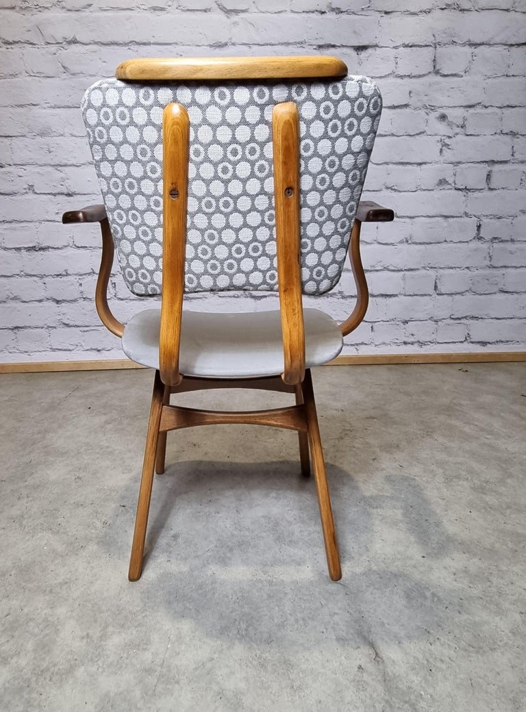 Vintage Dutch Dining Chairs by Cees Braakman, 1950s, Set of 7 12