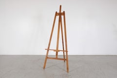 Vintage Dutch Oak Artist or Display Easel