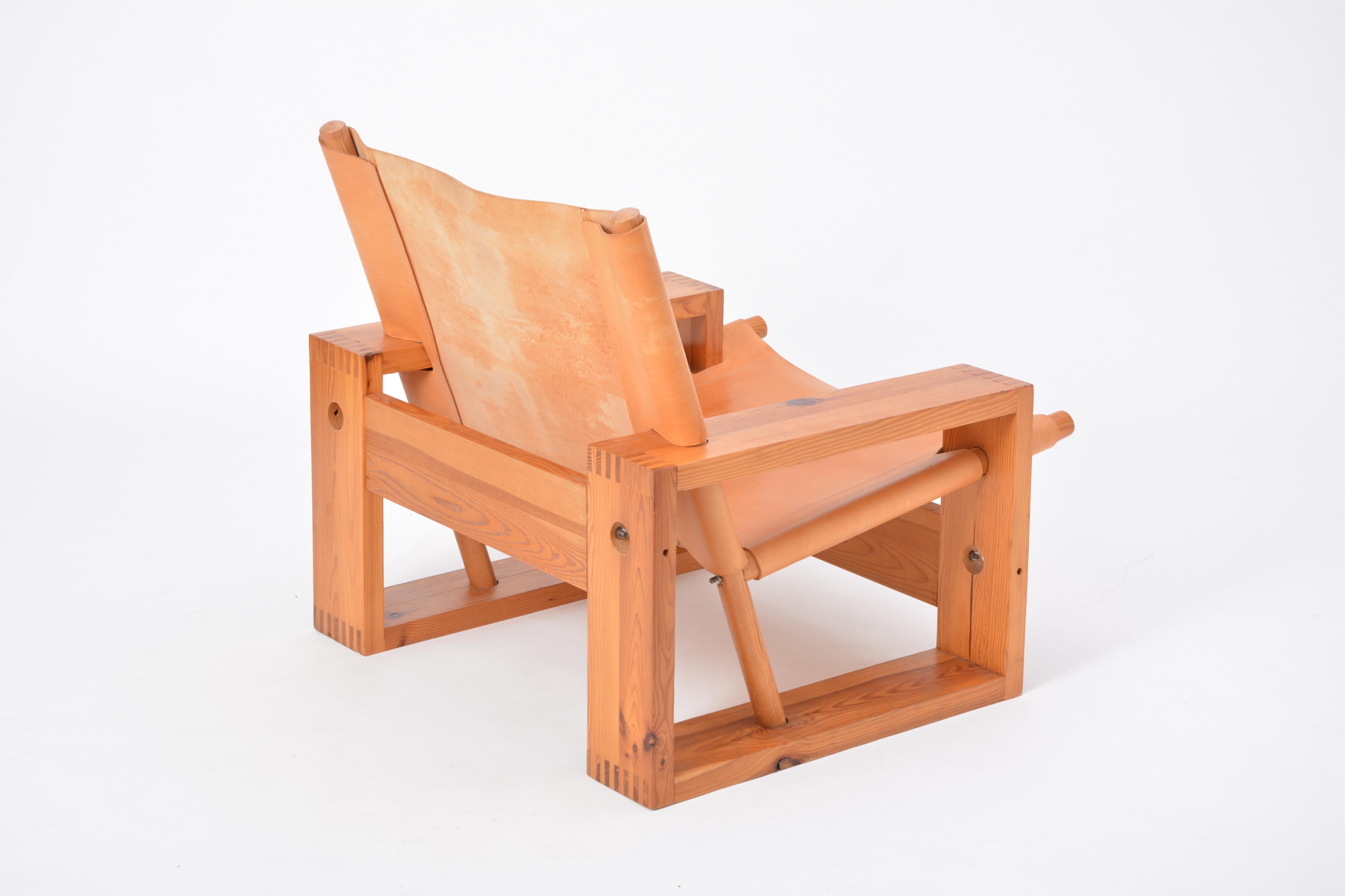 Dutch Mid-Century Modern Easy Chair designed by Ate Van Apeldoorn In Good Condition In Berlin, DE
