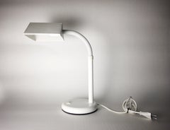 Vintage Dutch Grey Perforated Metal Lamp from Elco Lite, 1970s