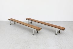 Vintage Dutch Gymnasium Benches