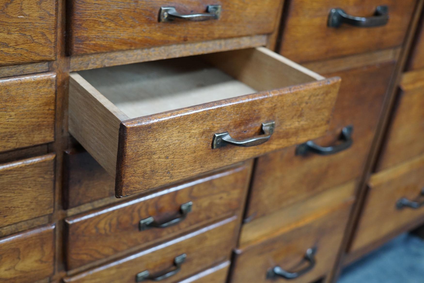 antique watchmakers cabinet