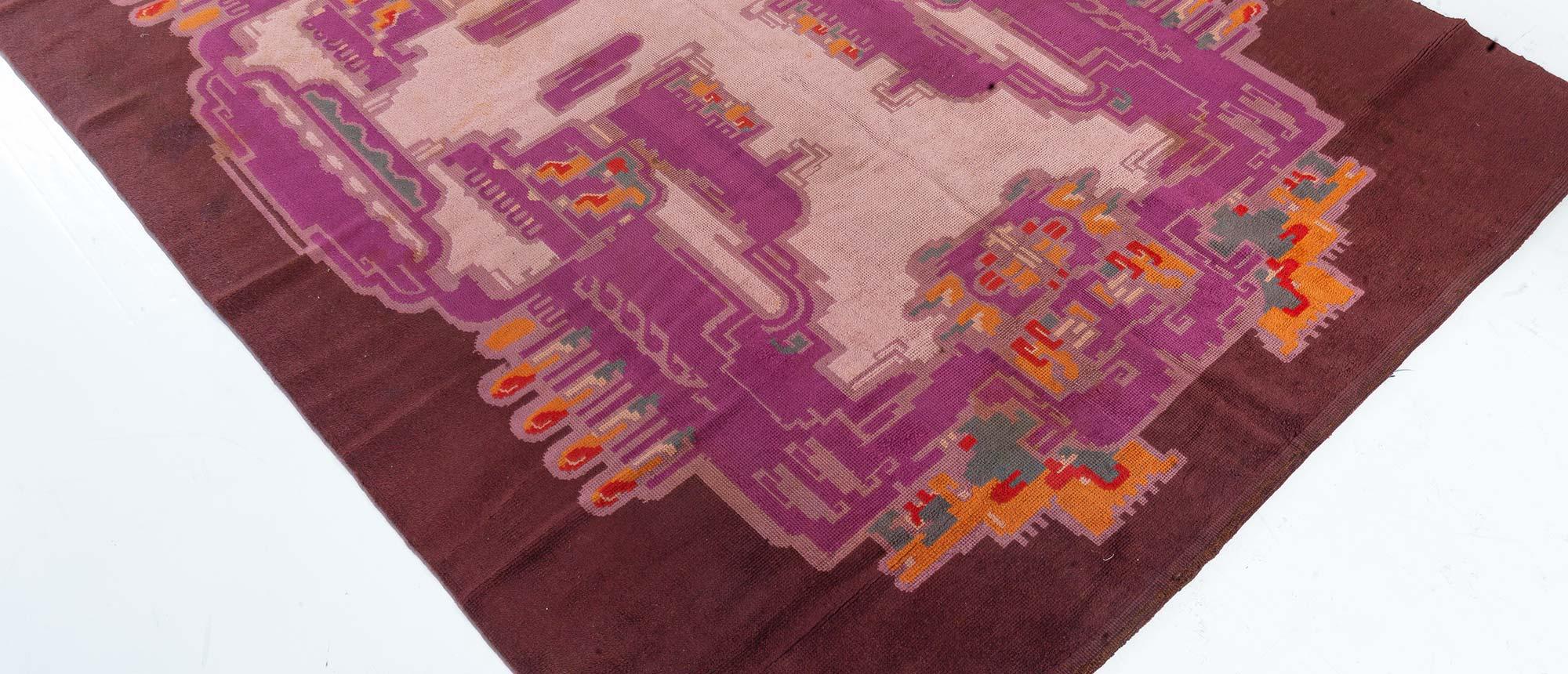 Vintage Dutch Rug by Jaap Gidding In Good Condition For Sale In New York, NY