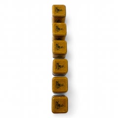 Vintage Dutch Spice Canister Set of Six with Windmill Design, 1960