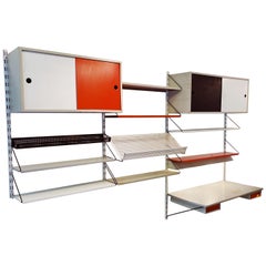 Vintage Dutch wall unit