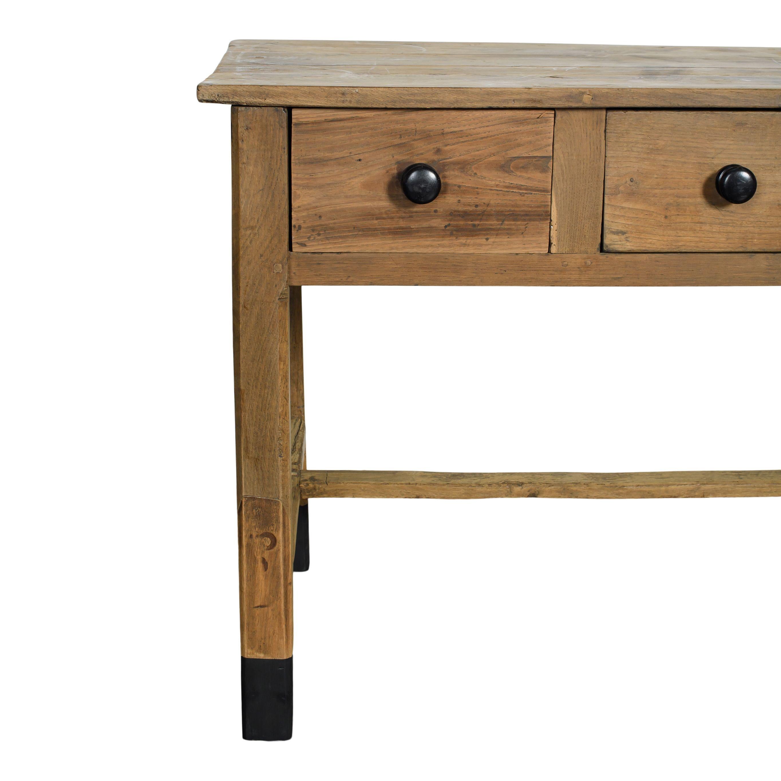Mesa Holandesa Vintage De Madera Con Cajones Holandés en venta