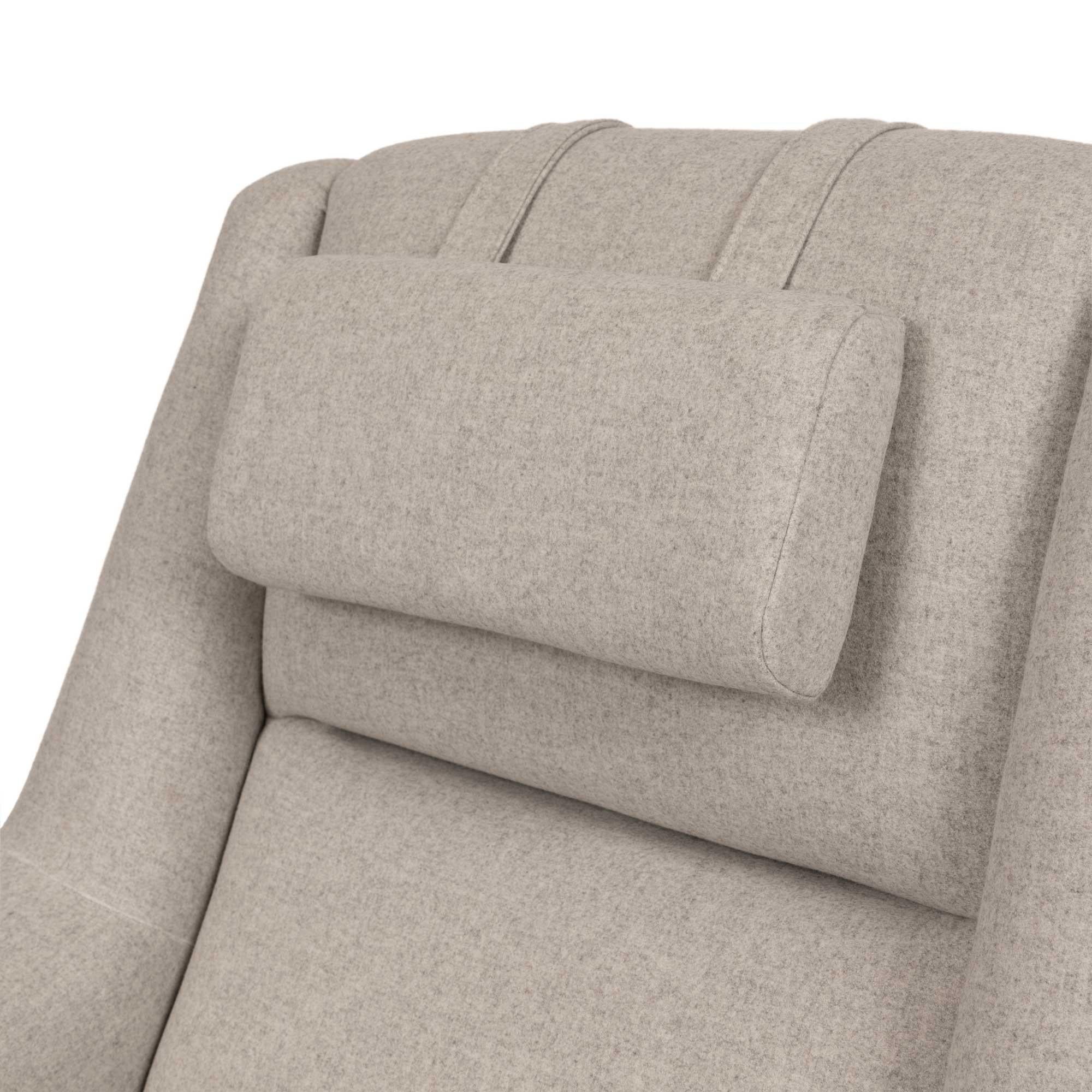 Lana Dux Lounge Chair vintage di Folke Ohlsson in lana grigio melange in vendita