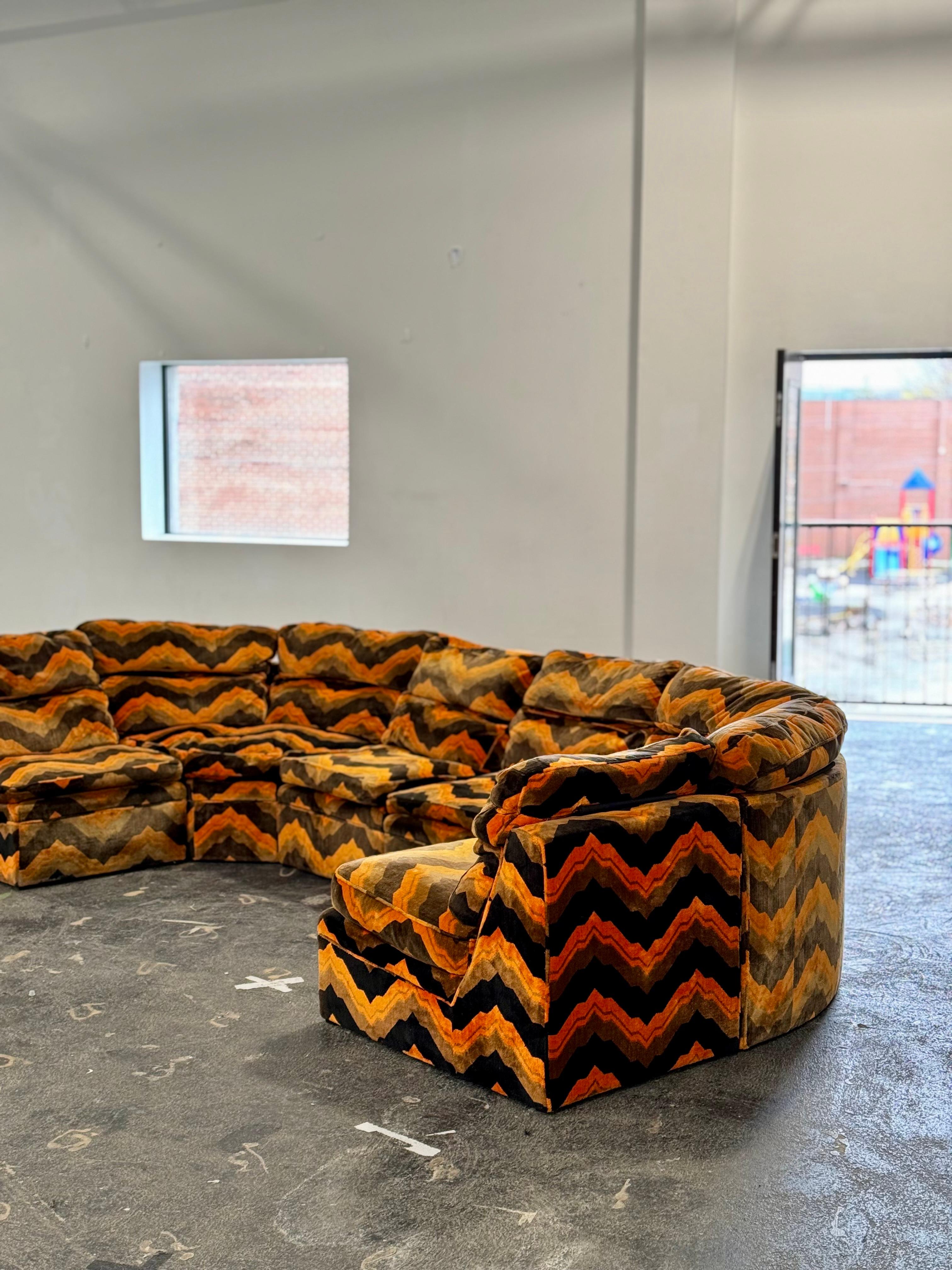 Vintage DUX of Sweden Modular Sofa For Sale 3