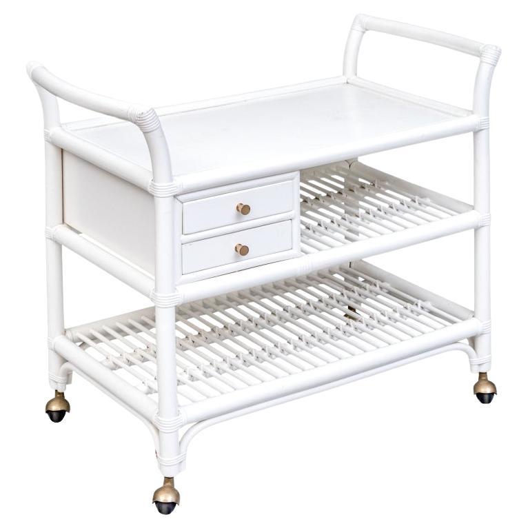 Vintage Dux Serving Trolley, Design Attributed To Kenneth Bergenblad For Sale