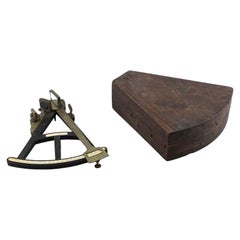 Vintage E. A. Kutz Cased Sextant, 19th Century