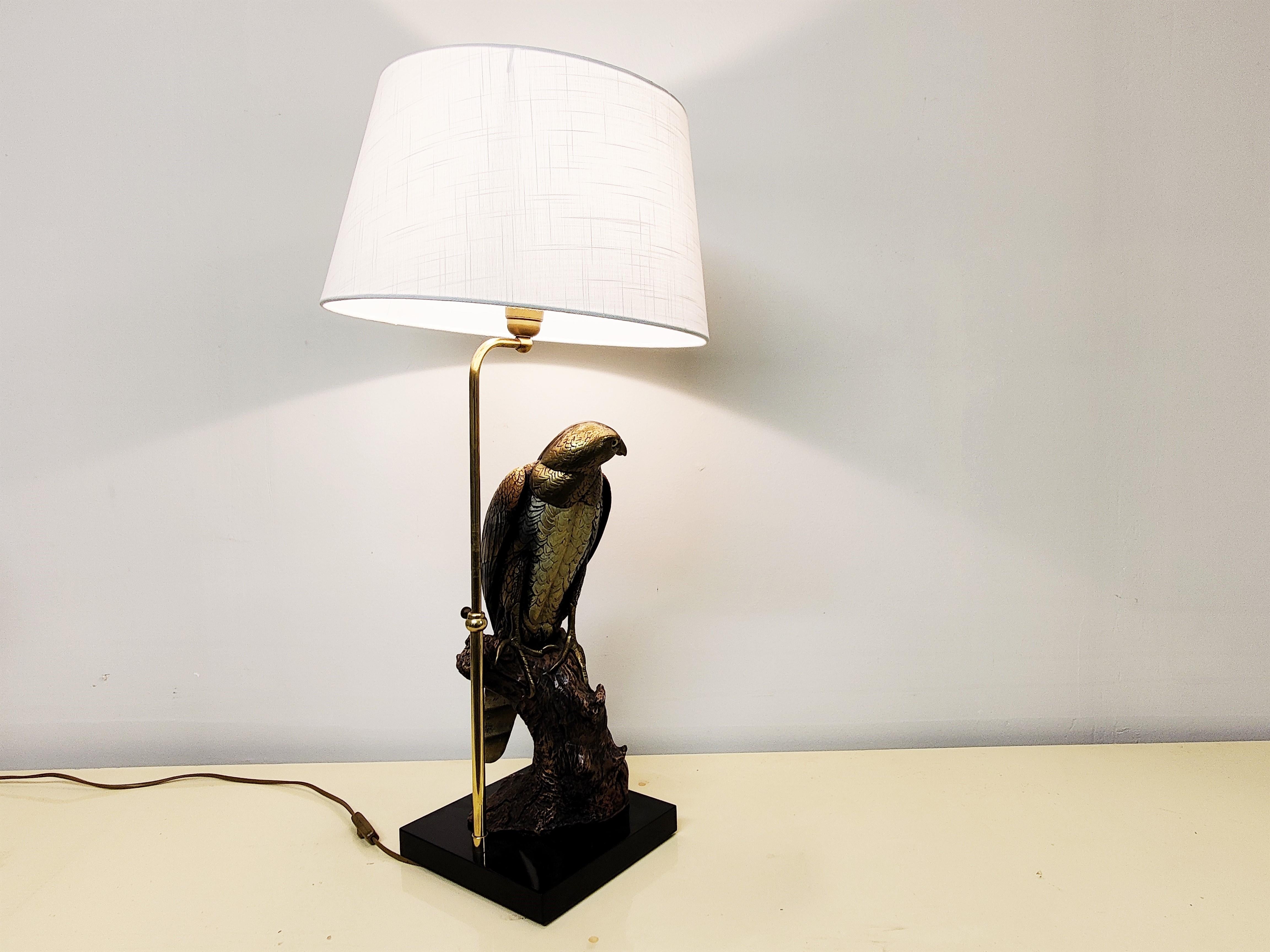 Vintage Eagle Lamp by Elli Malevolti for Artiflex, 1970s  1