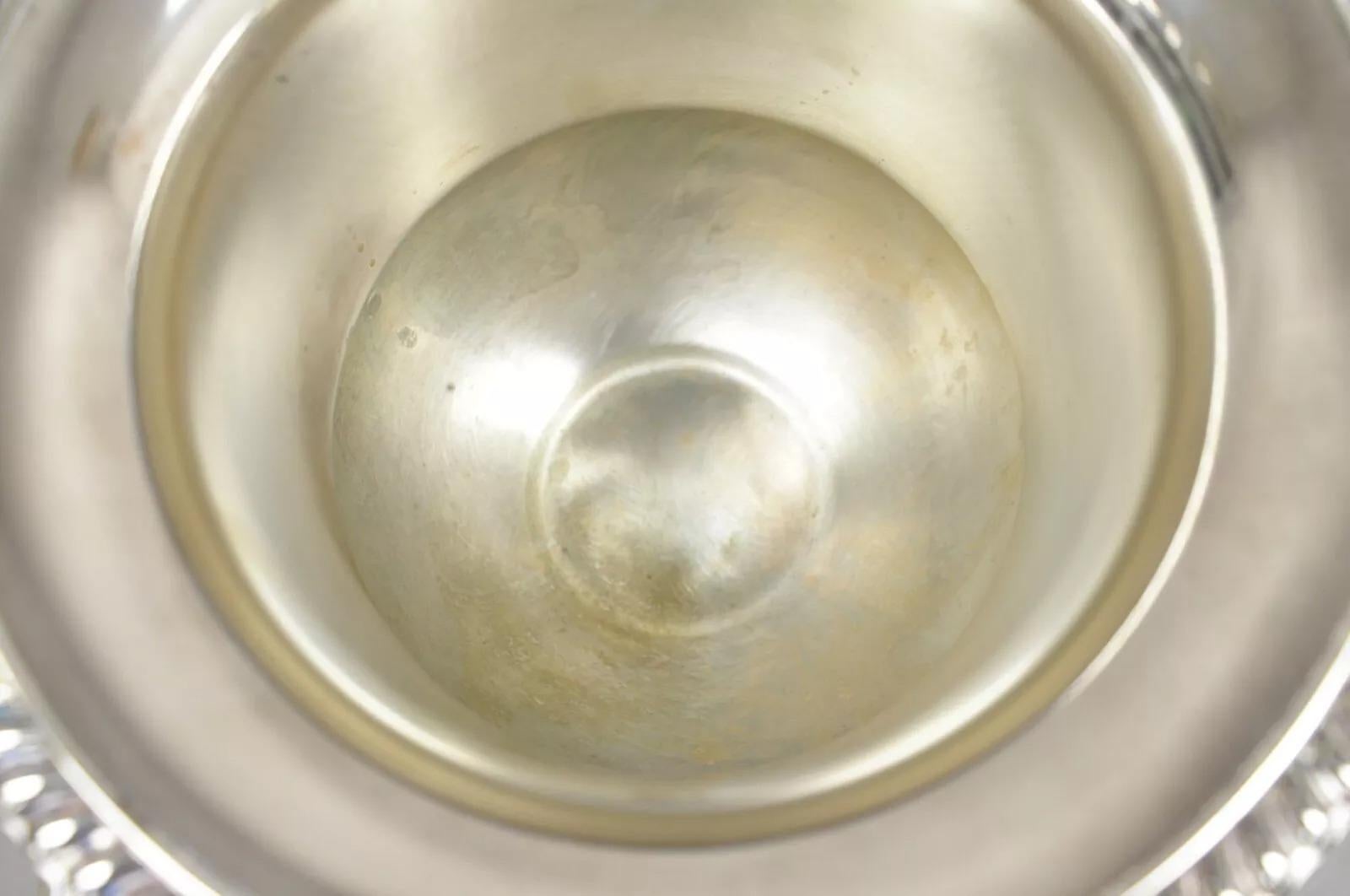 Vintage Eales Copa trofeo victoriana bañada en plata Cubitera enfriadora de champán Chapado en plata en venta