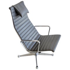 Vintage EAMES Aluminium Swivel Chair EA124