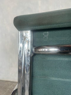 Vintage Eames Dining Chairs  Blue and Chrome Grade B (Chair b)