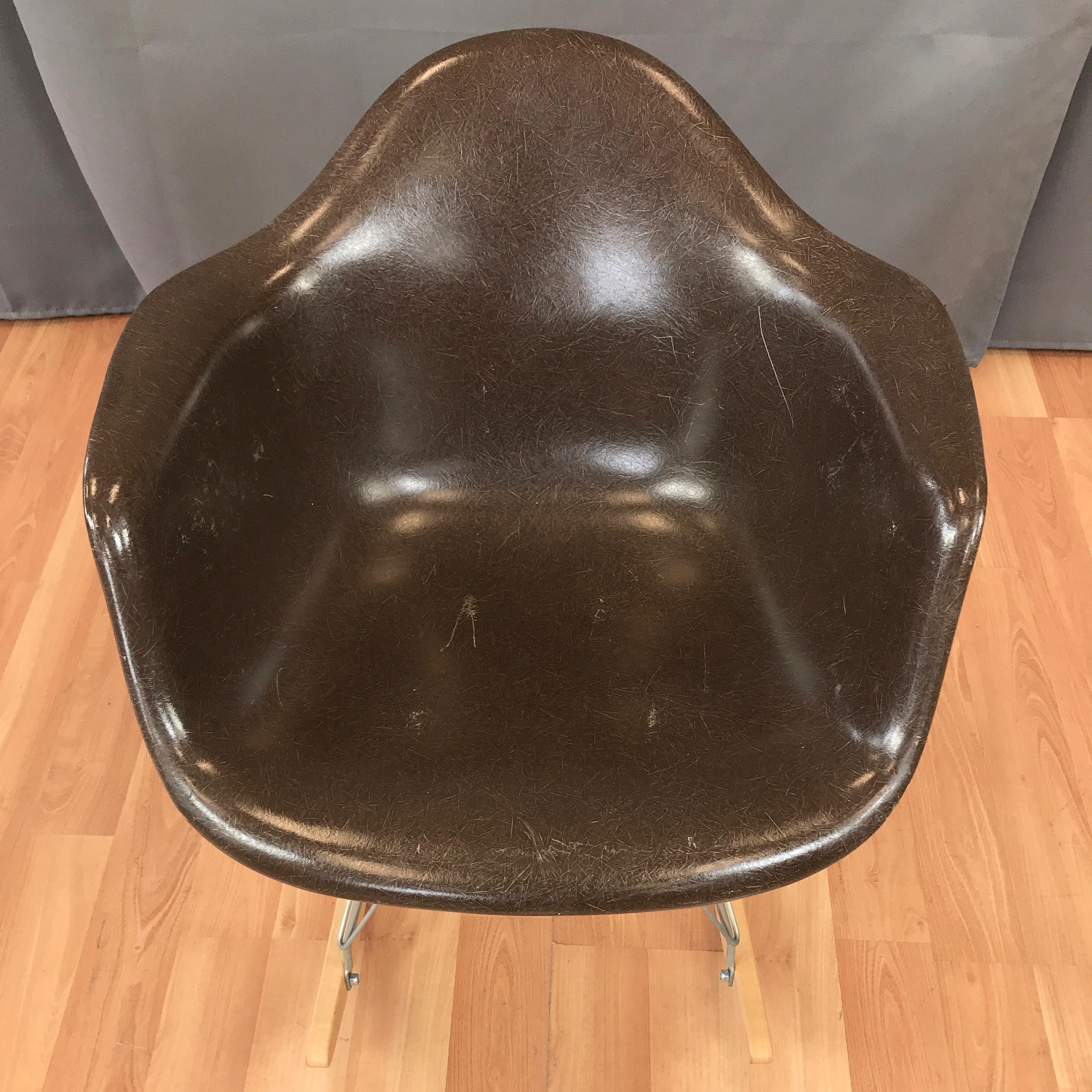 Late 20th Century Vintage Eames for Herman Miller RAR Rocking Chair