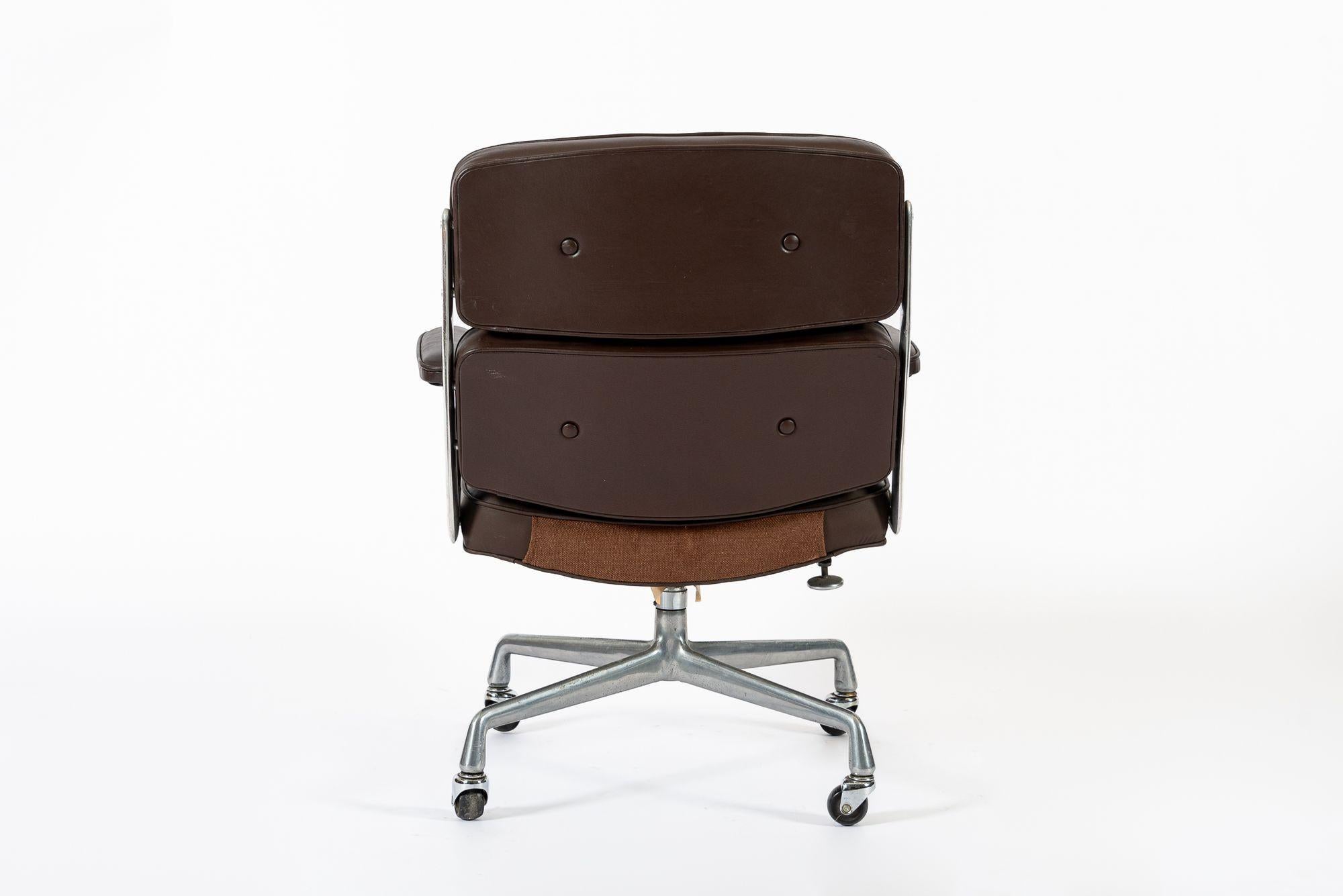 Vintage Eames für Herman Miller Time Life Brown Bürostuhl 1979 (Moderne der Mitte des Jahrhunderts) im Angebot