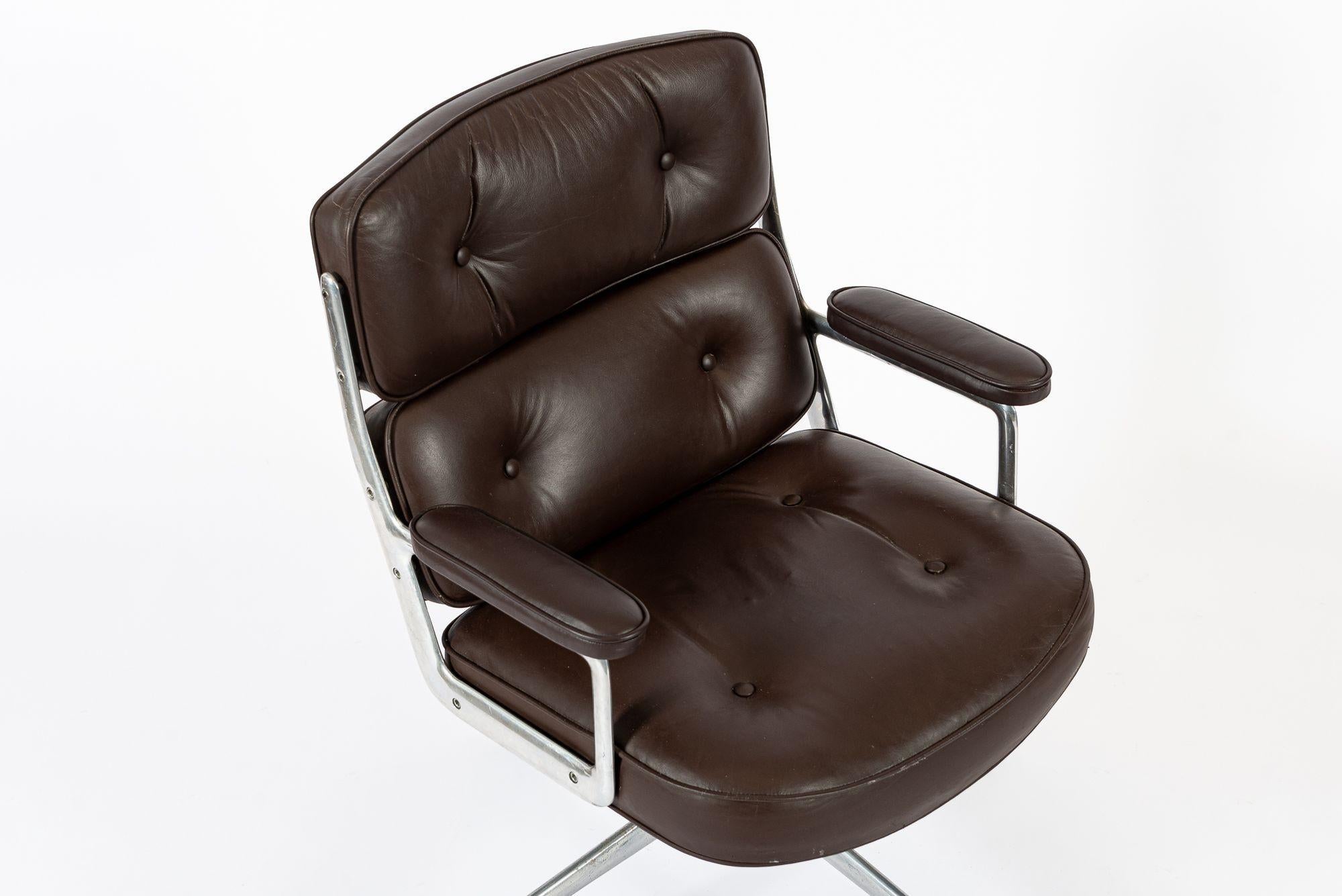 Vintage Eames für Herman Miller Time Life Brown Bürostuhl 1979 (amerikanisch) im Angebot