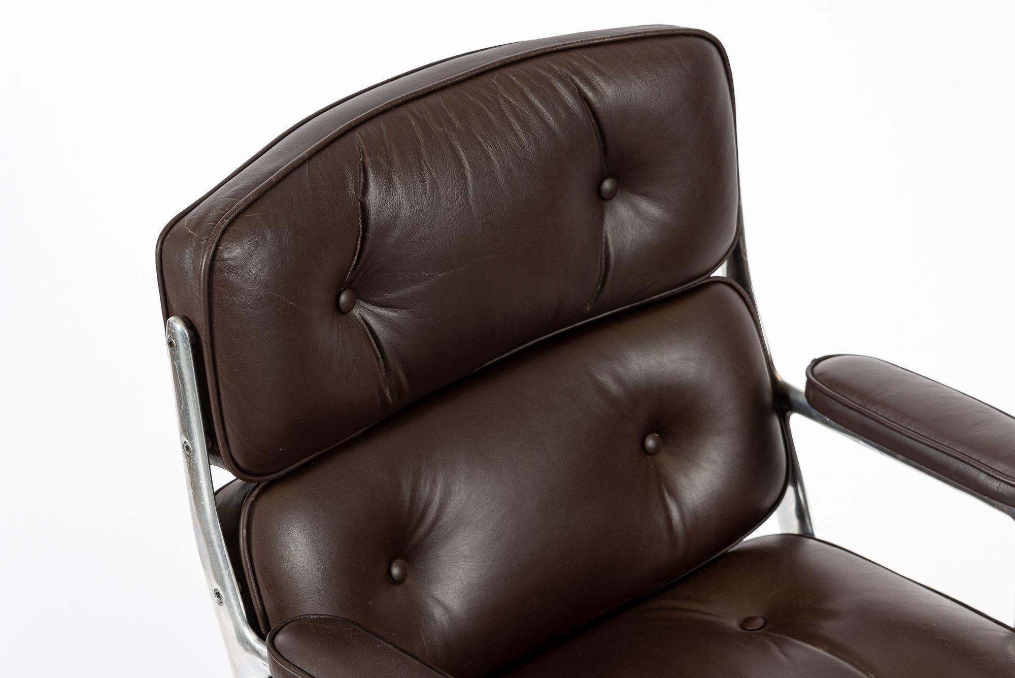 Vintage Eames für Herman Miller Time Life Brown Bürostuhl 1979 im Zustand „Gut“ im Angebot in Detroit, MI