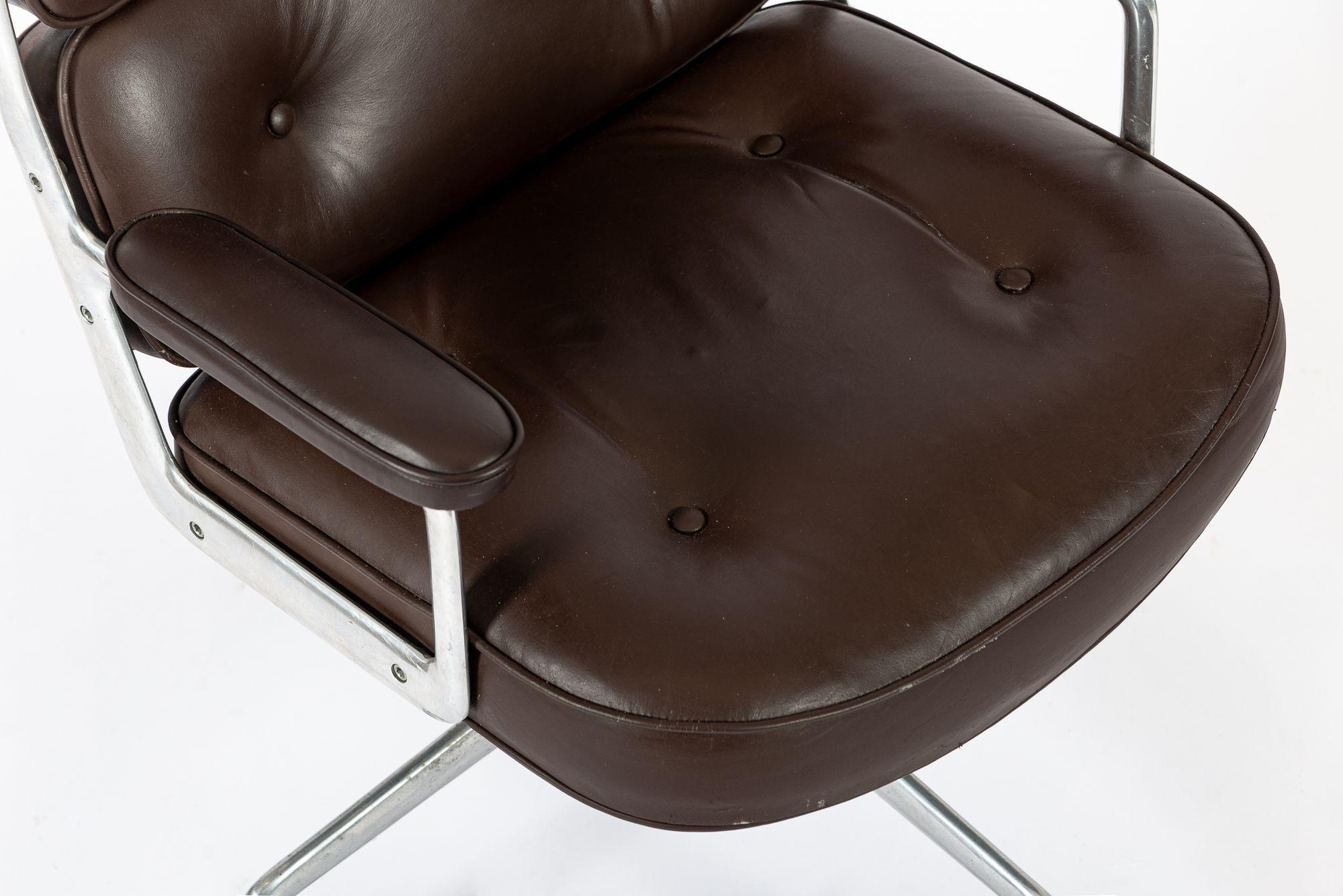Vintage Eames für Herman Miller Time Life Brown Bürostuhl 1979 (Ende des 20. Jahrhunderts) im Angebot